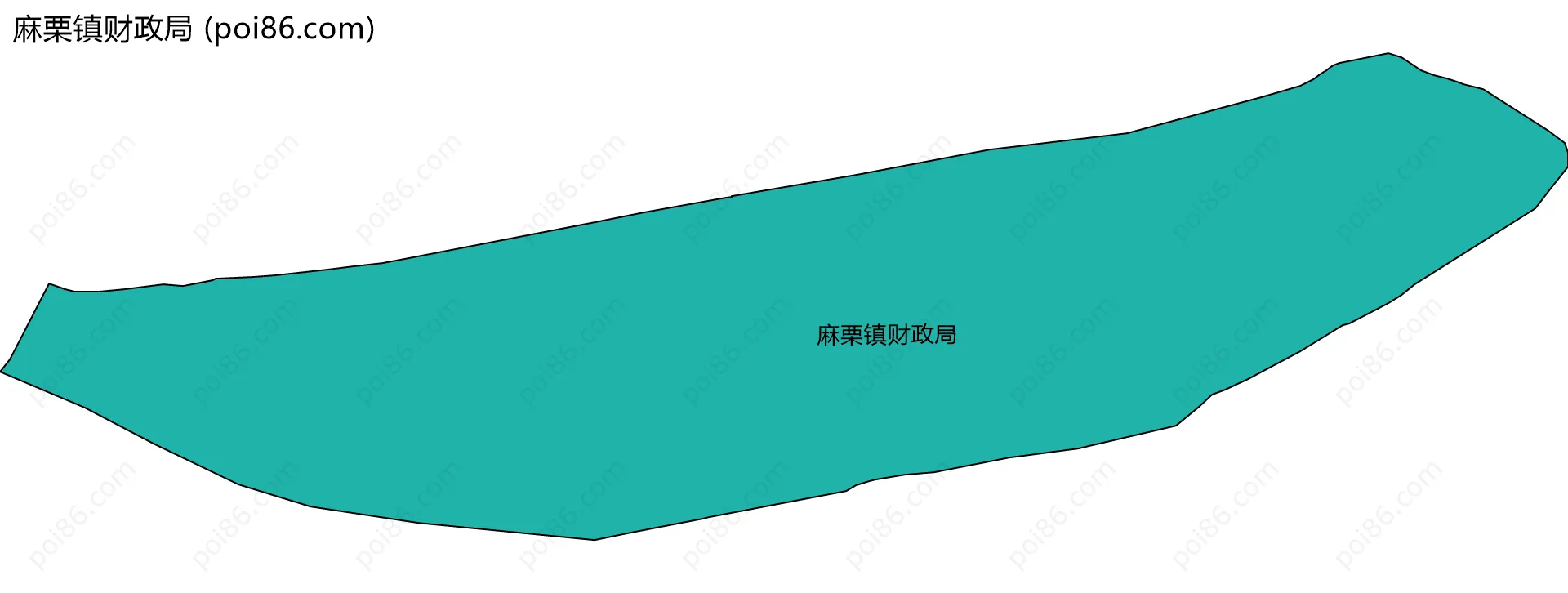 麻栗镇财政局边界地图