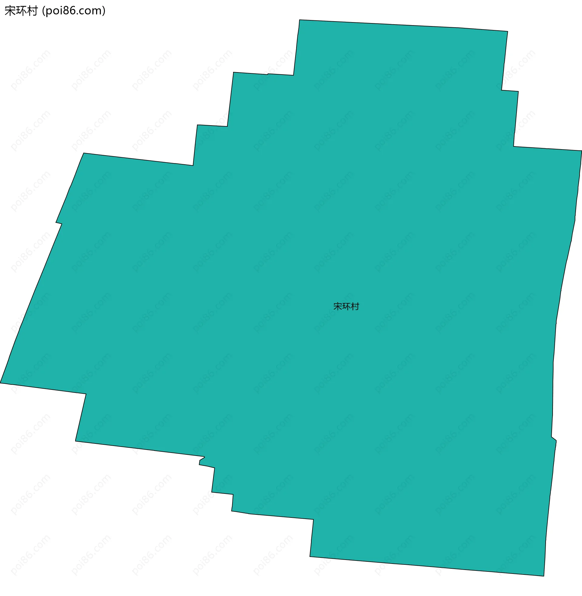 宋环村边界地图