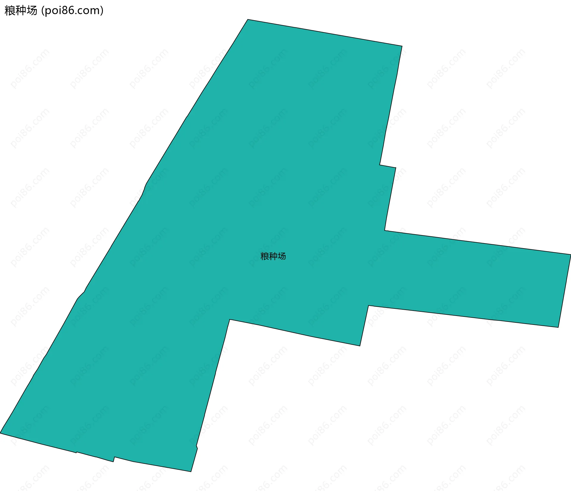 粮种场边界地图