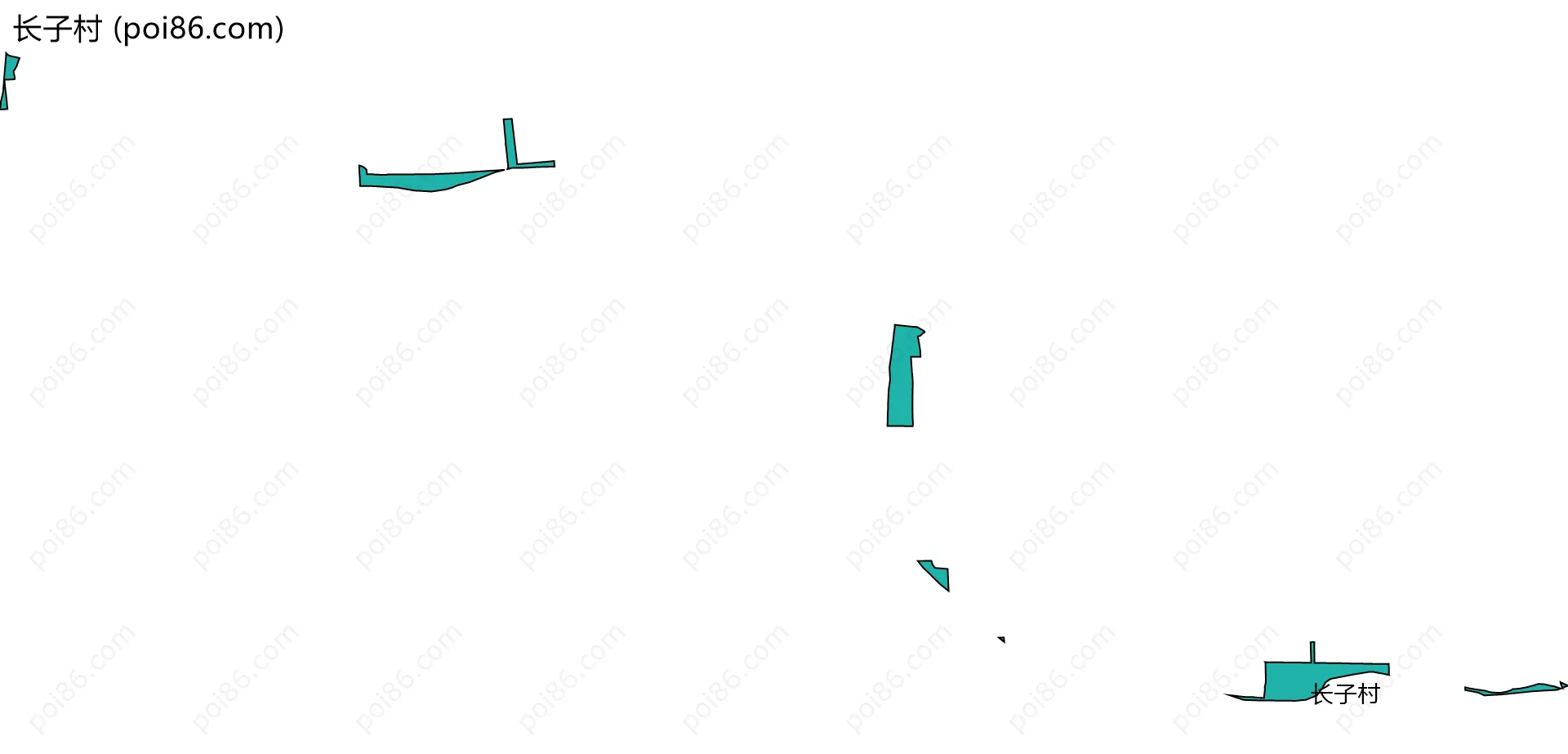 长子村边界地图