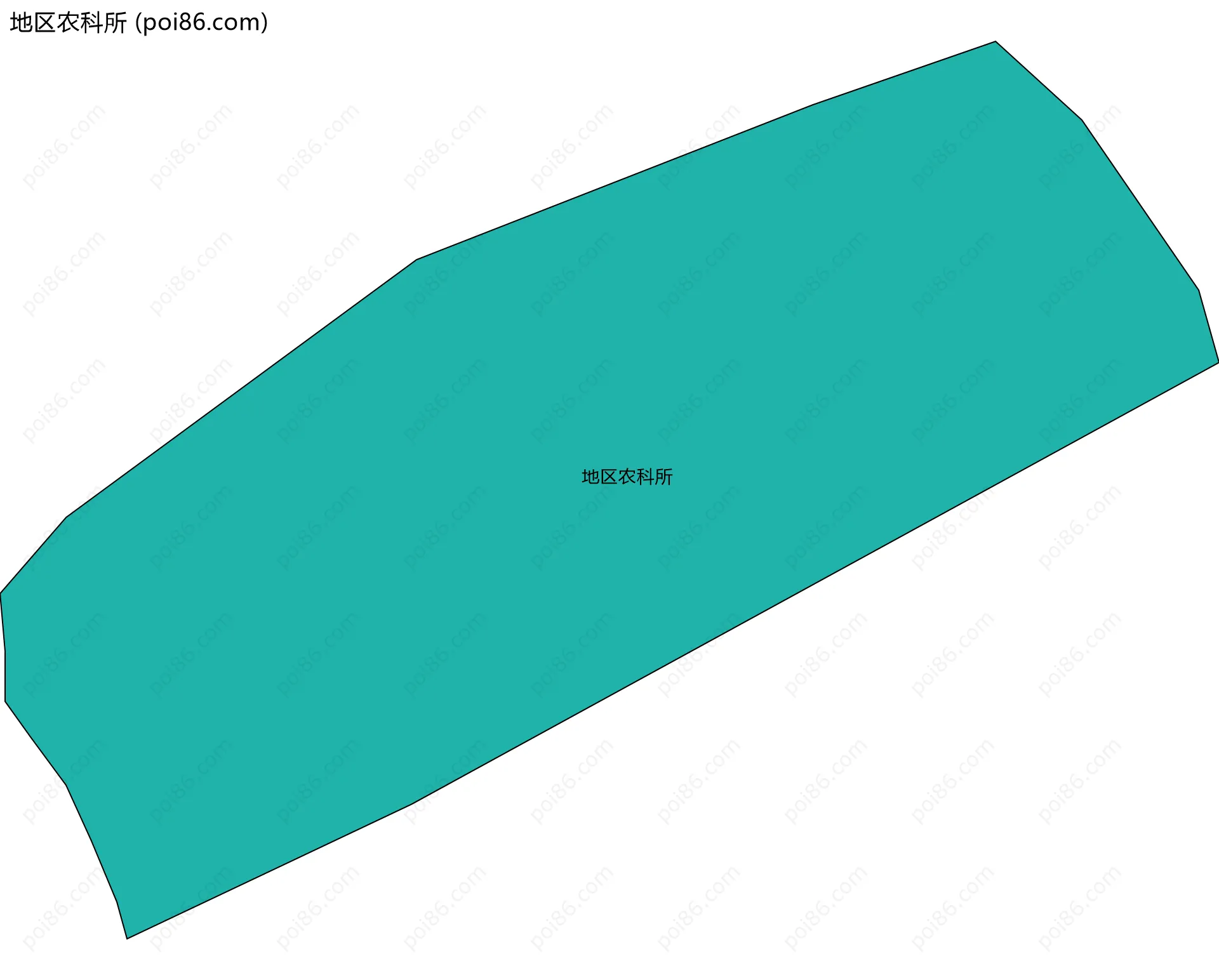 地区农科所边界地图