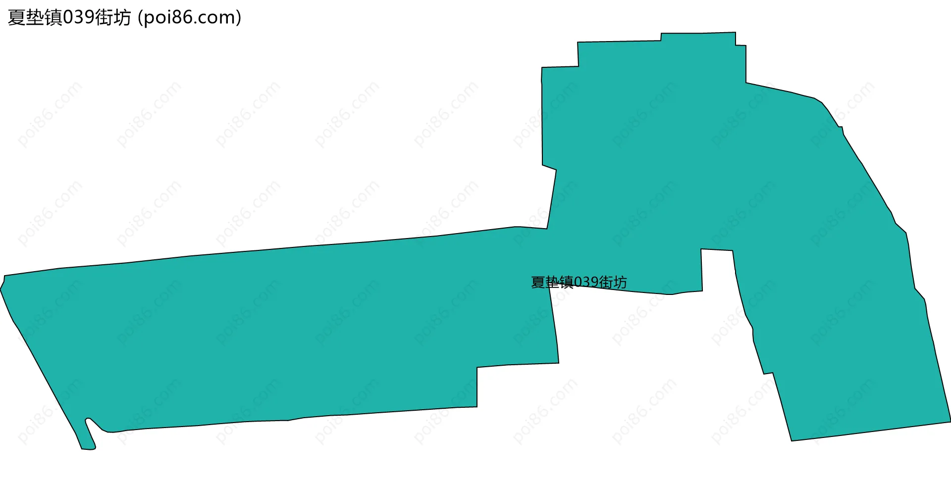 夏垫镇039街坊边界地图
