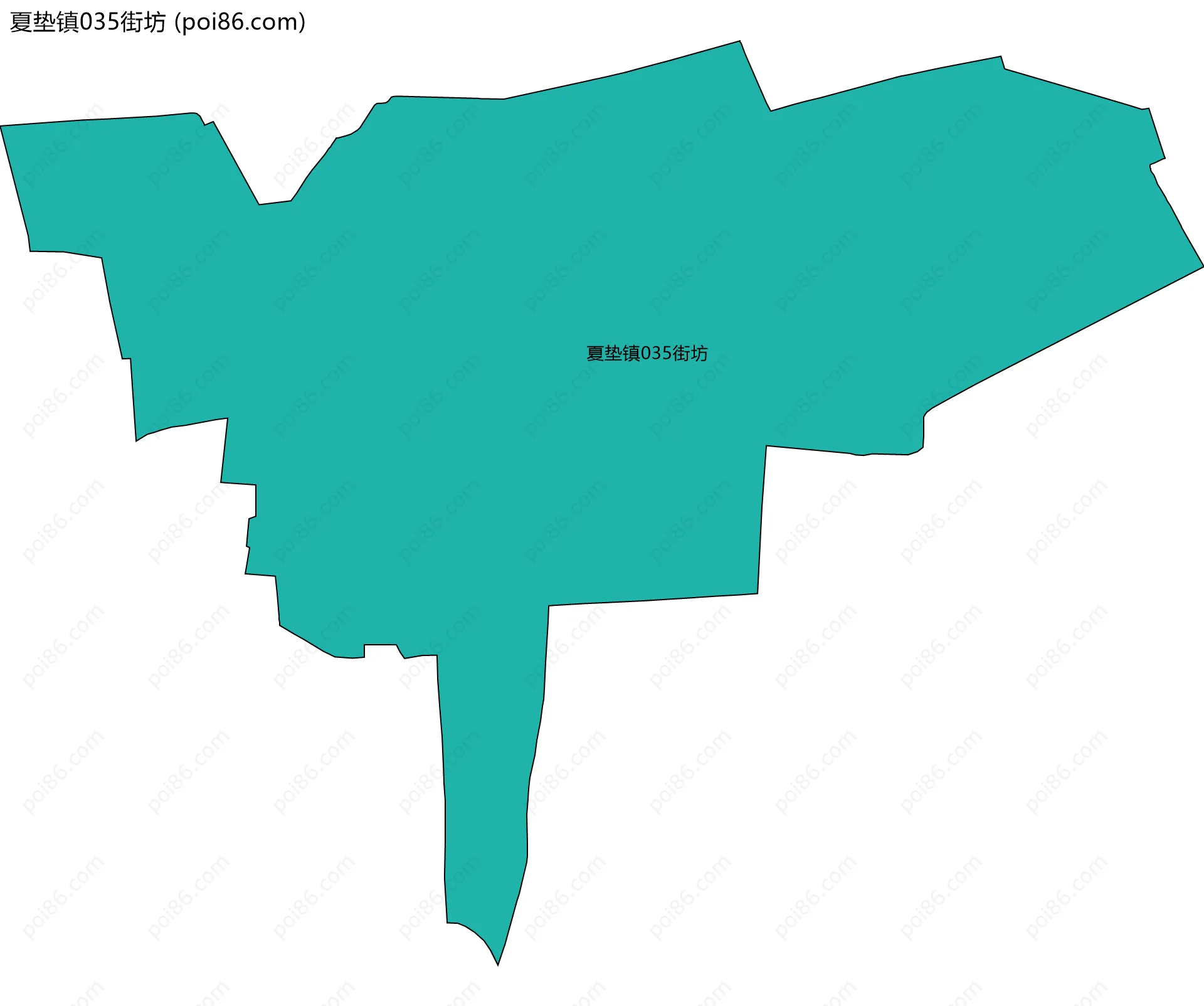 夏垫镇035街坊边界地图