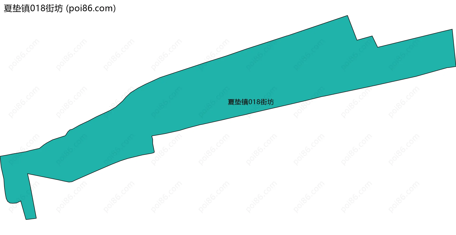 夏垫镇018街坊边界地图