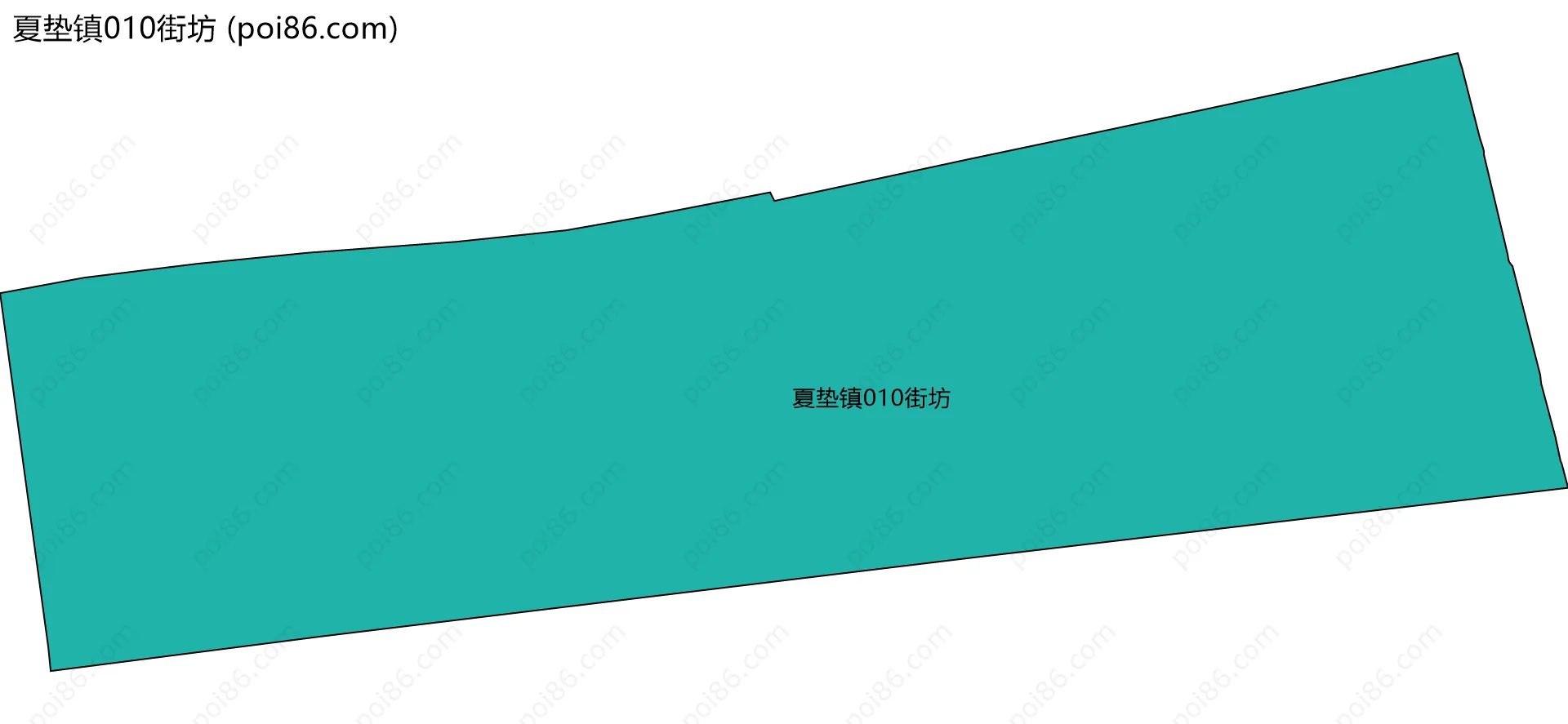 夏垫镇010街坊边界地图