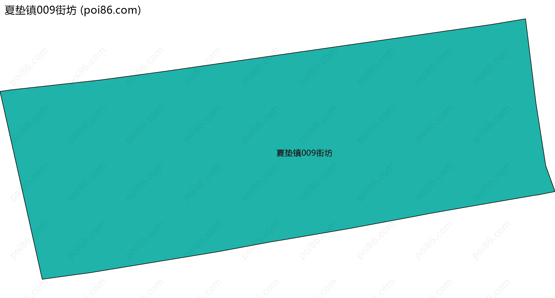 夏垫镇009街坊边界地图