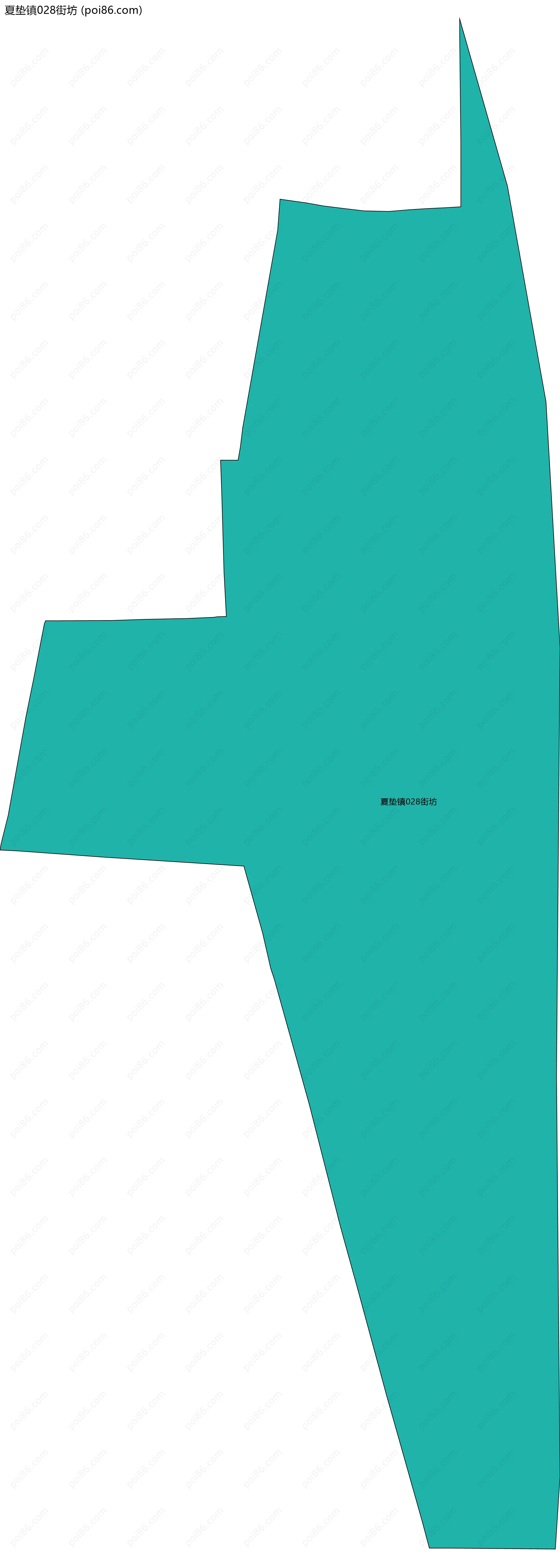 夏垫镇028街坊边界地图