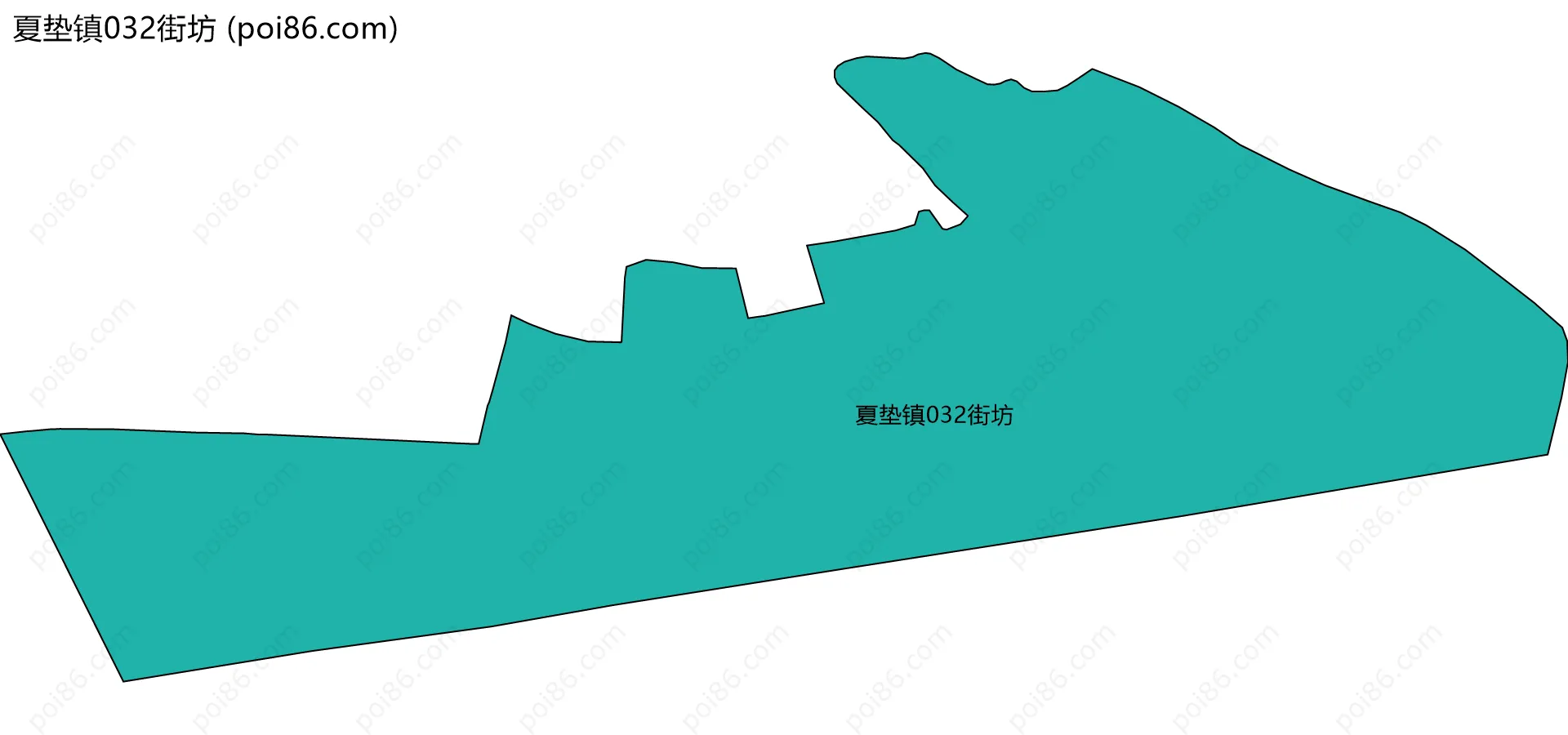 夏垫镇032街坊边界地图