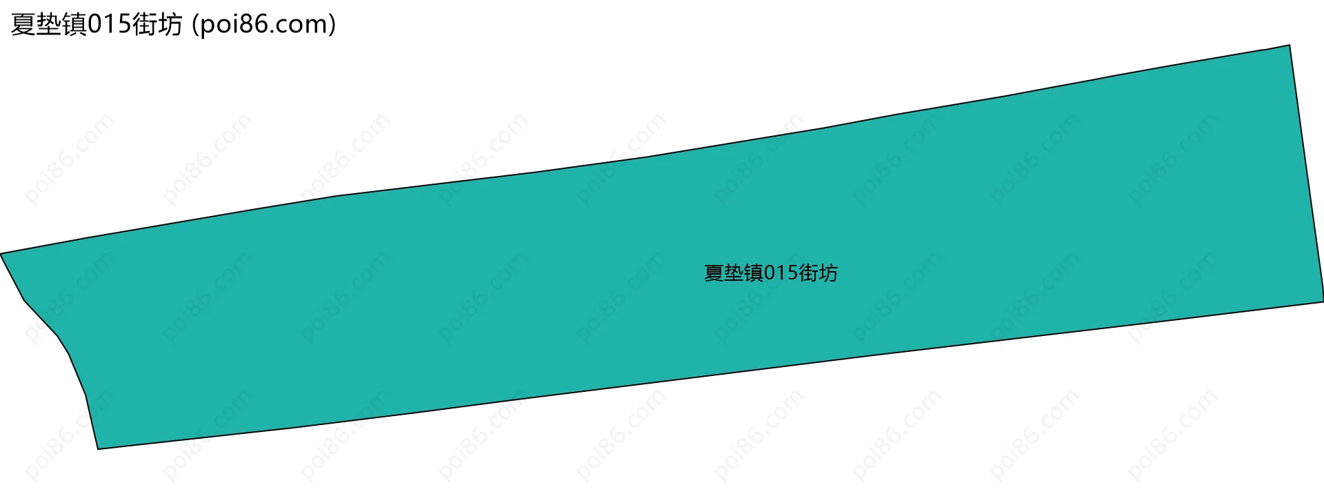 夏垫镇015街坊边界地图