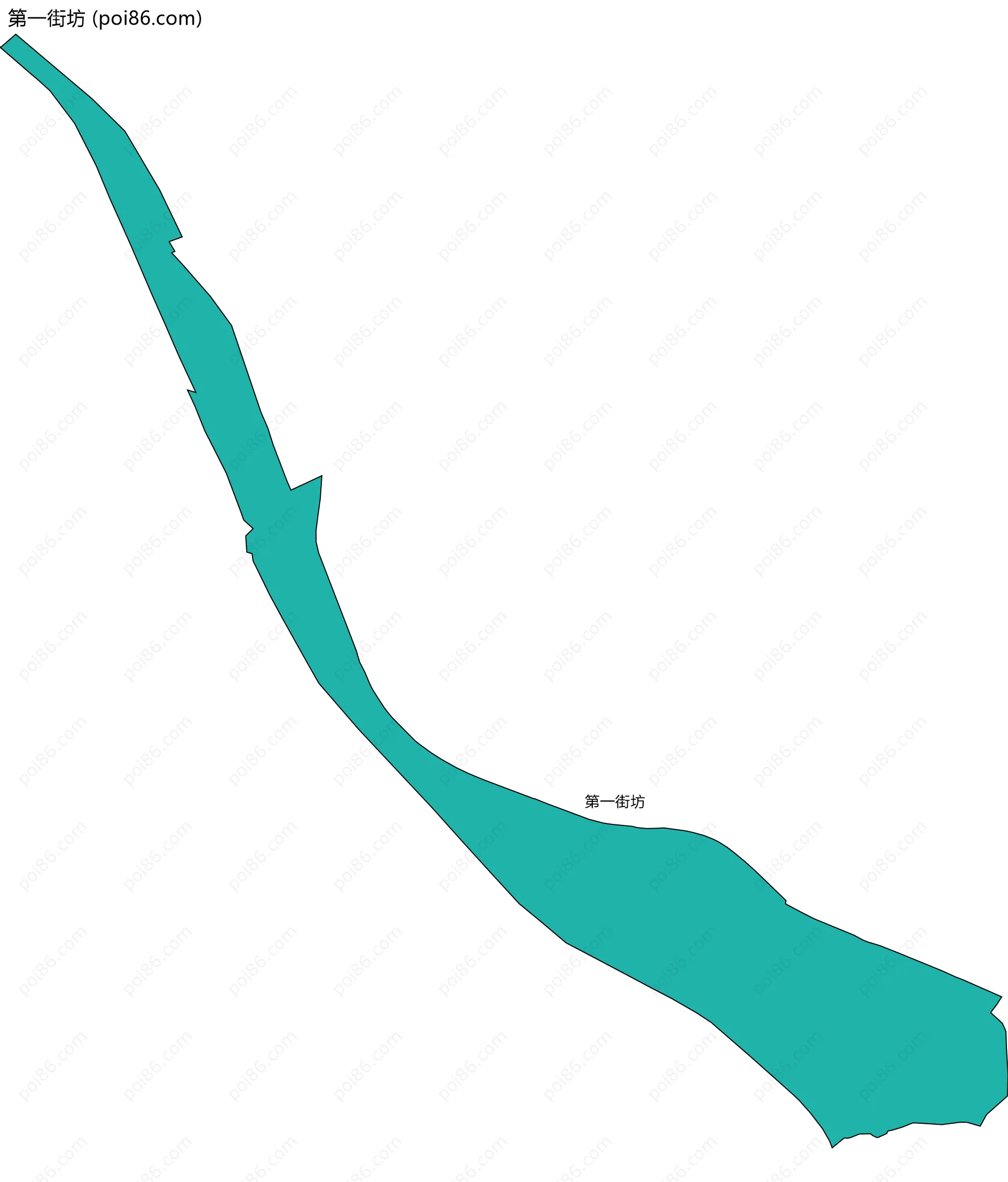 第一街坊边界地图