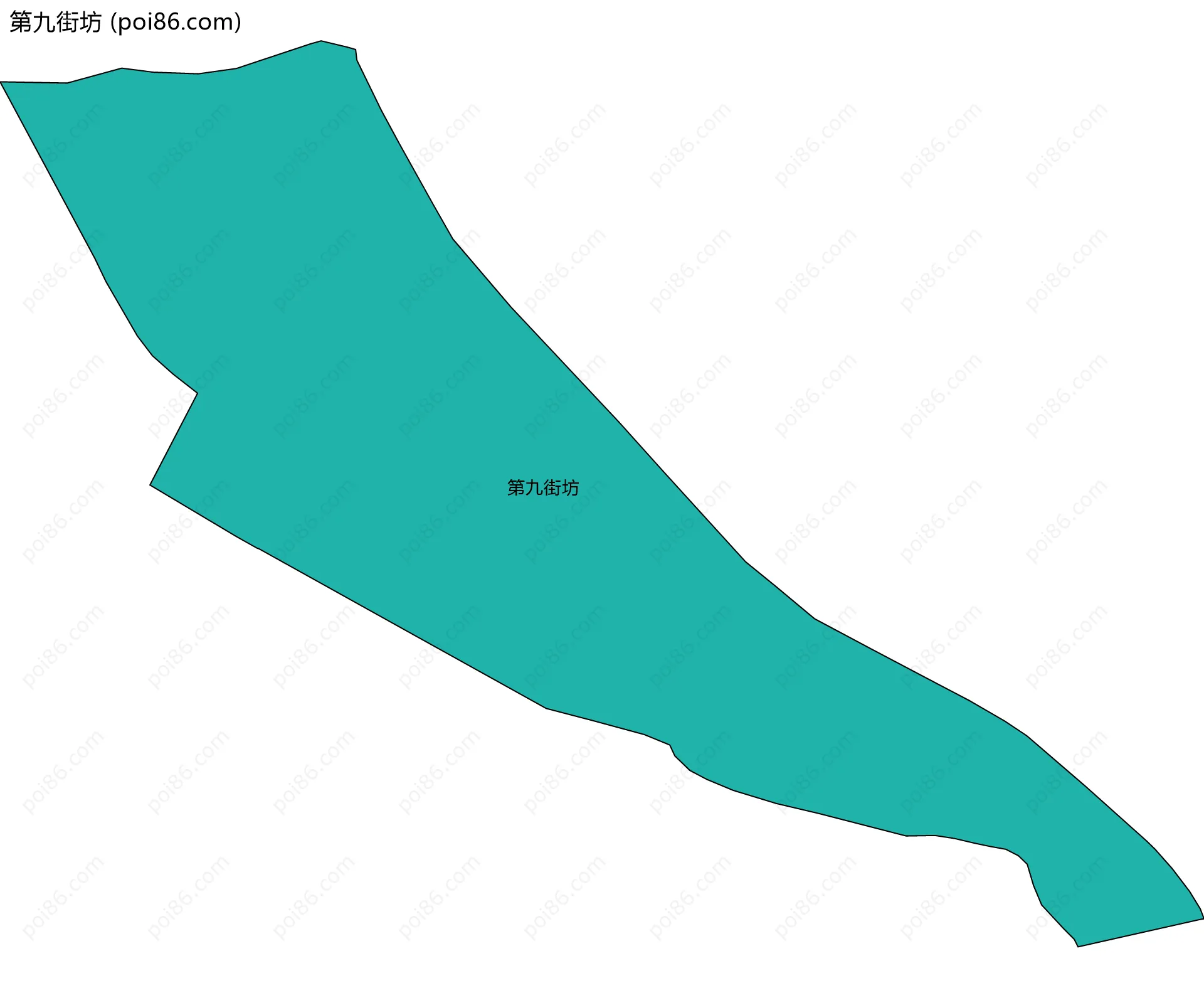 第九街坊边界地图