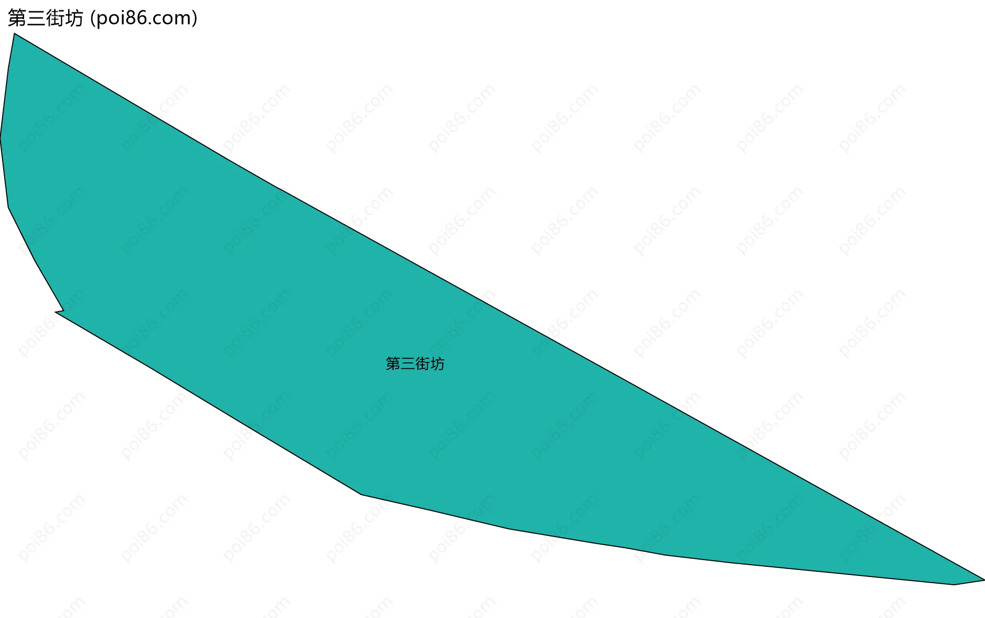 第三街坊边界地图