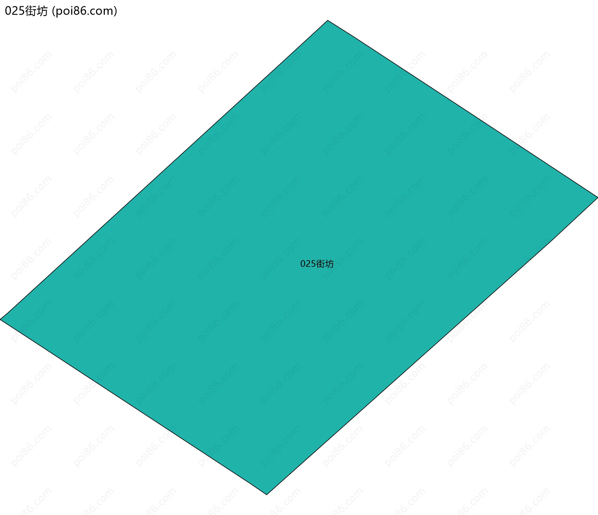 025街坊边界地图