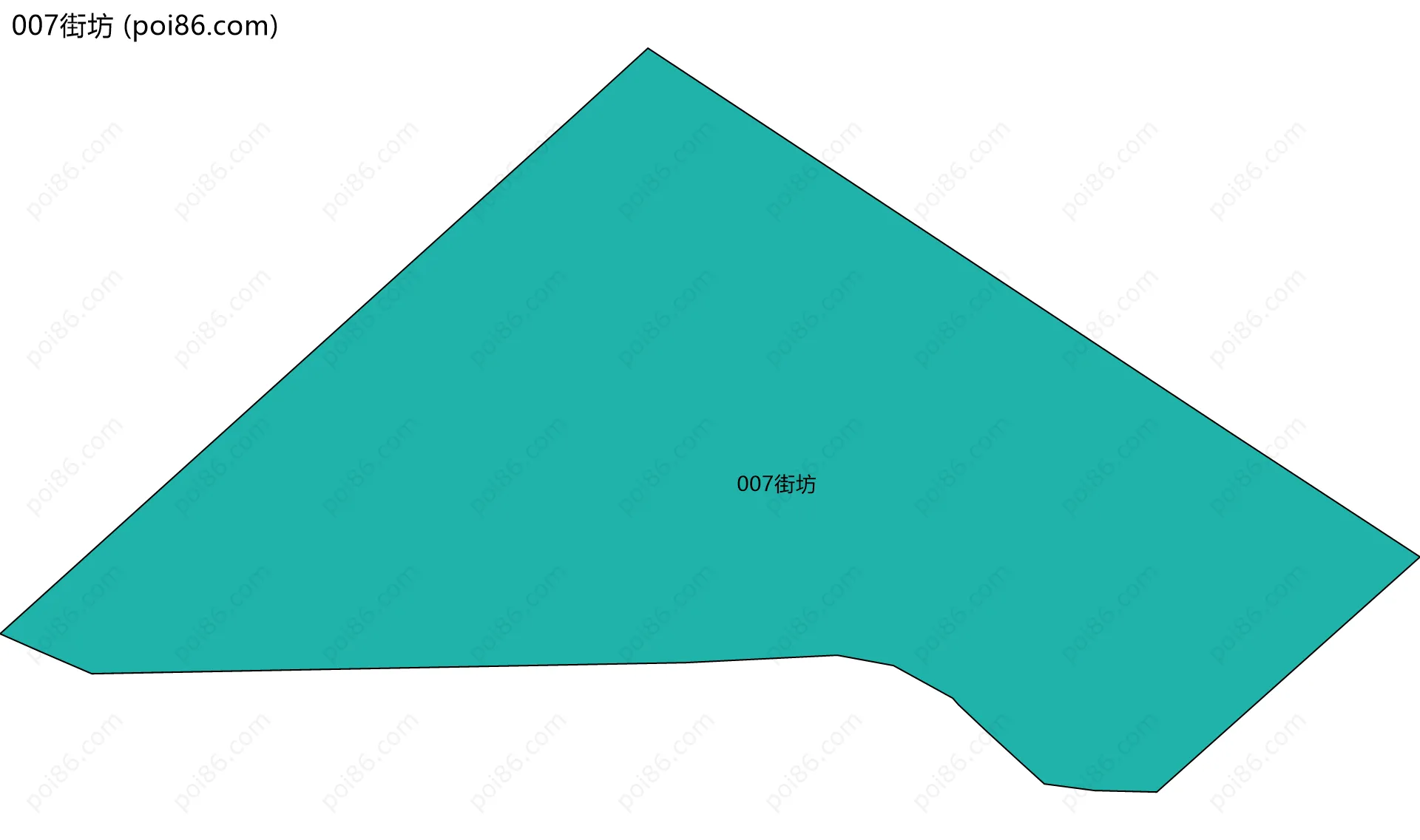 007街坊边界地图