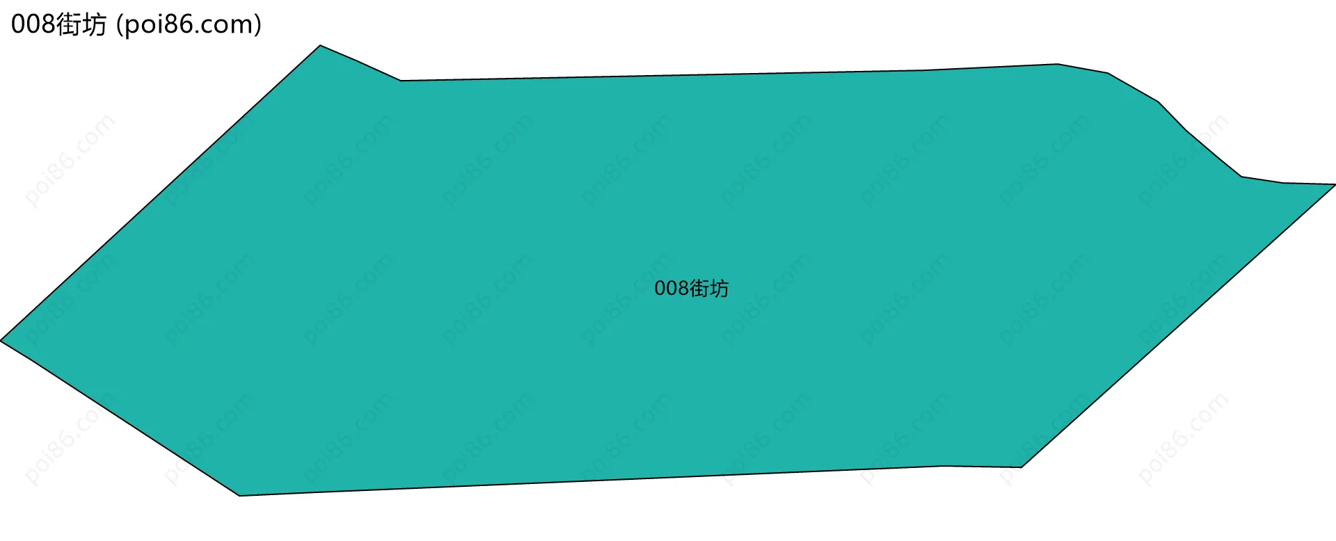 008街坊边界地图