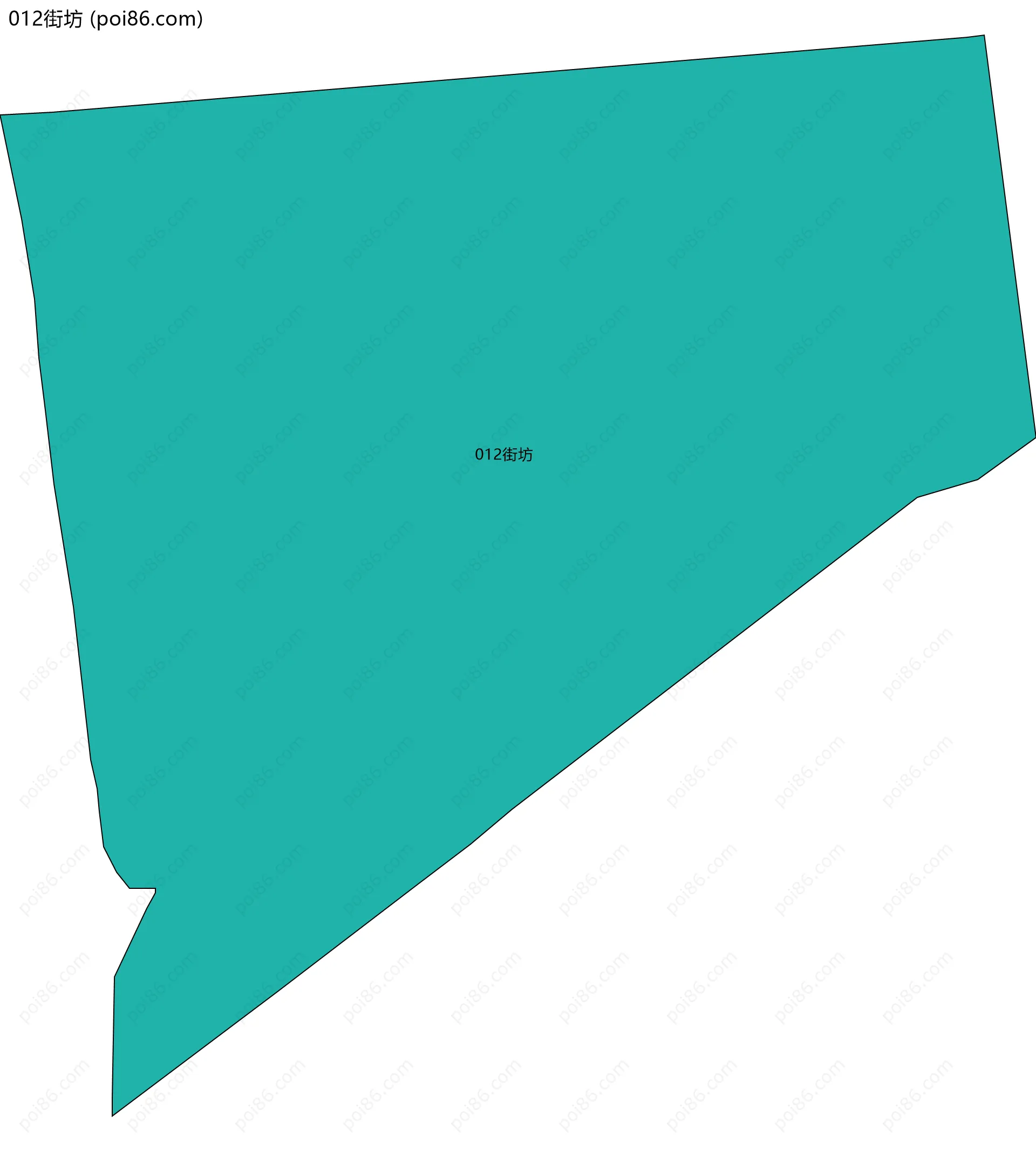 012街坊边界地图