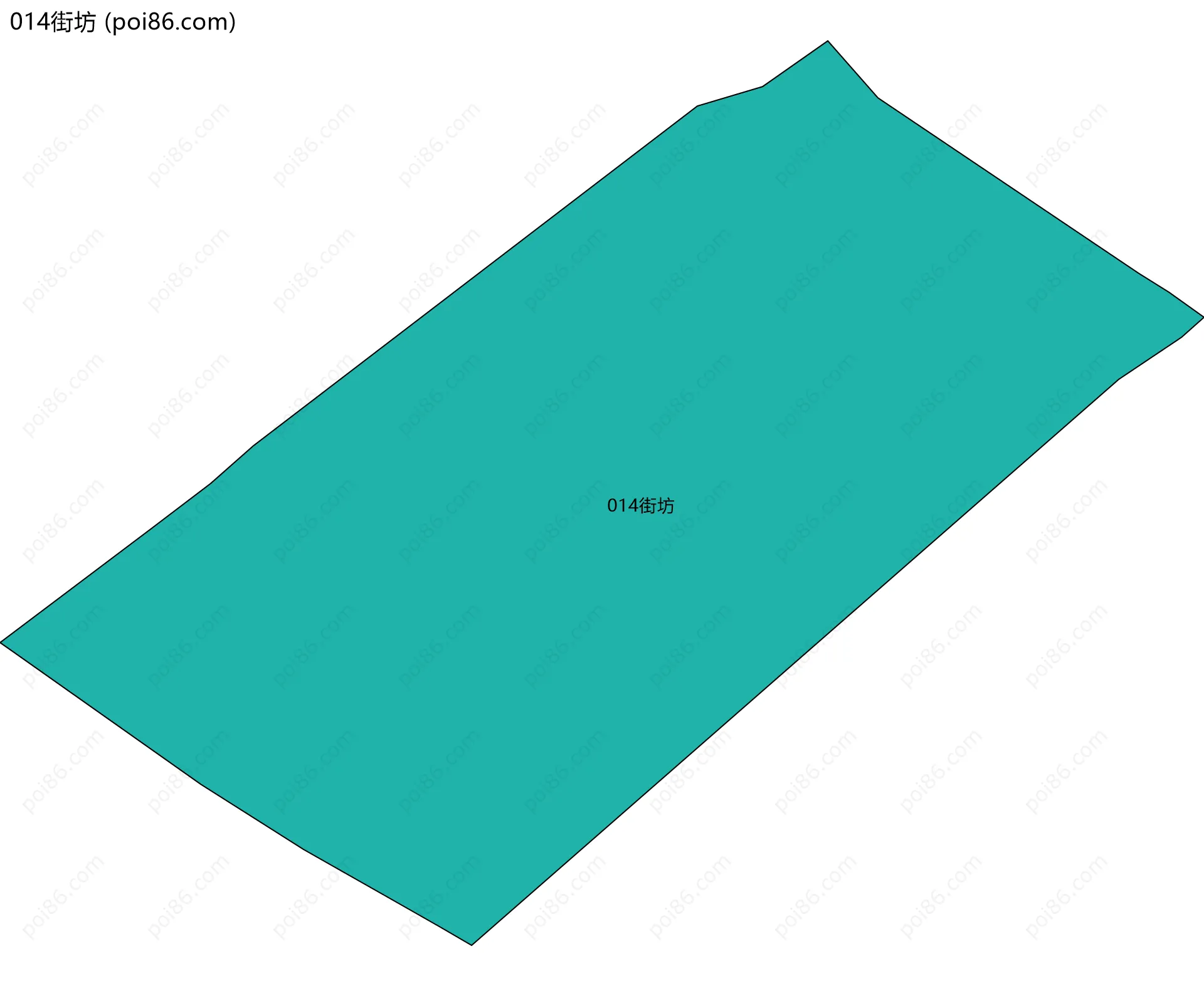 014街坊边界地图
