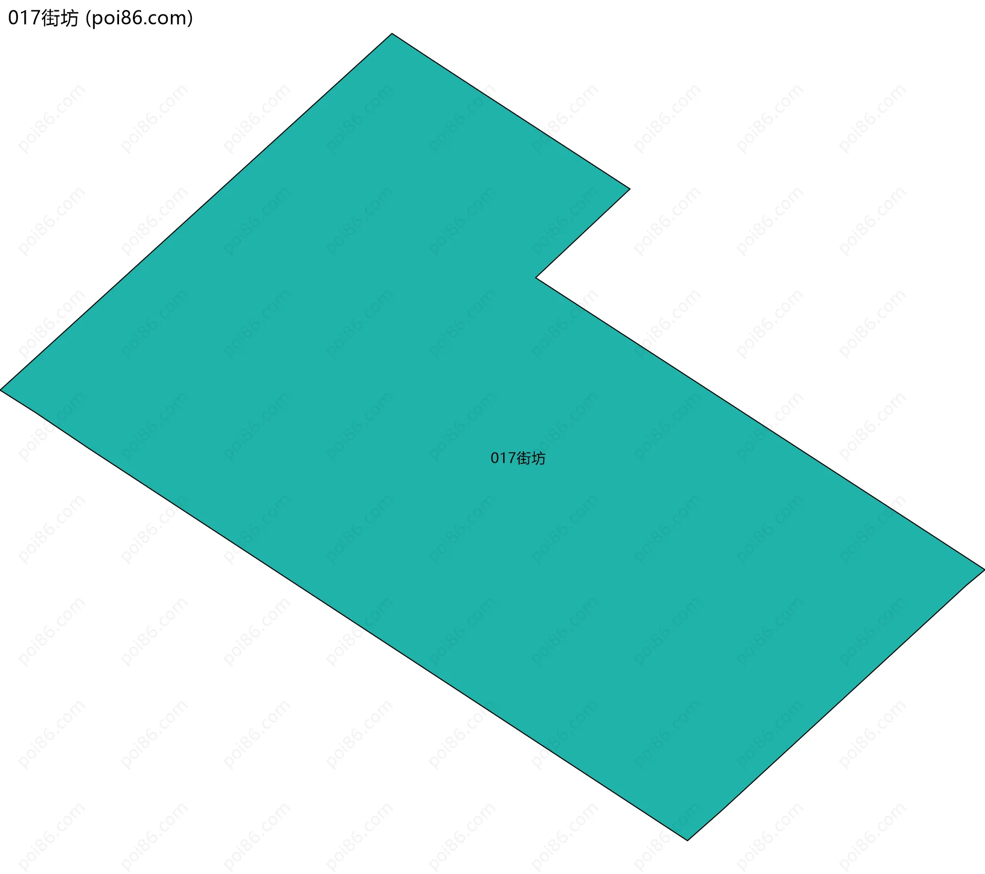 017街坊边界地图
