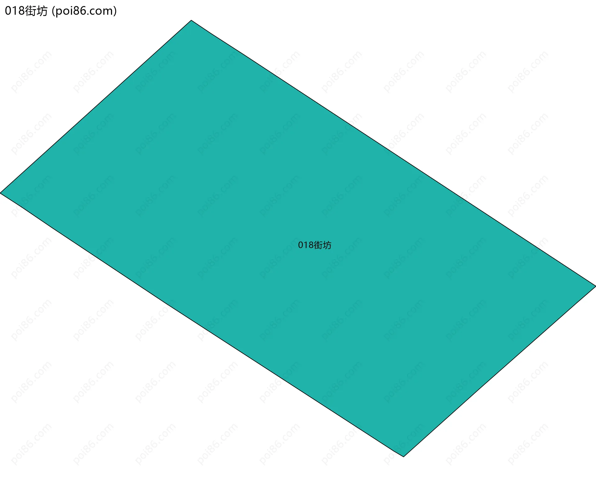 018街坊边界地图