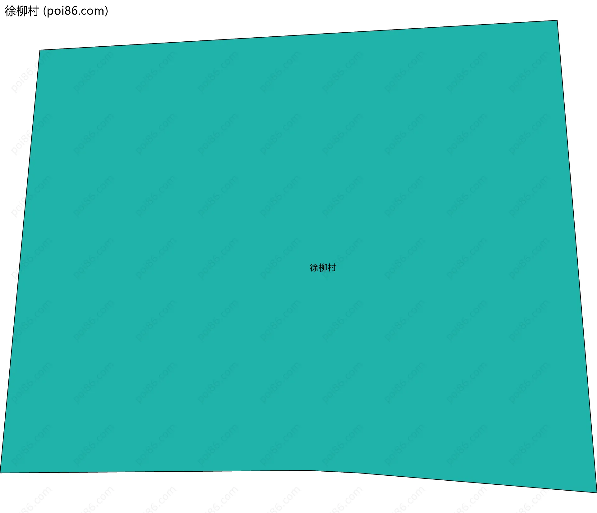 徐柳村边界地图