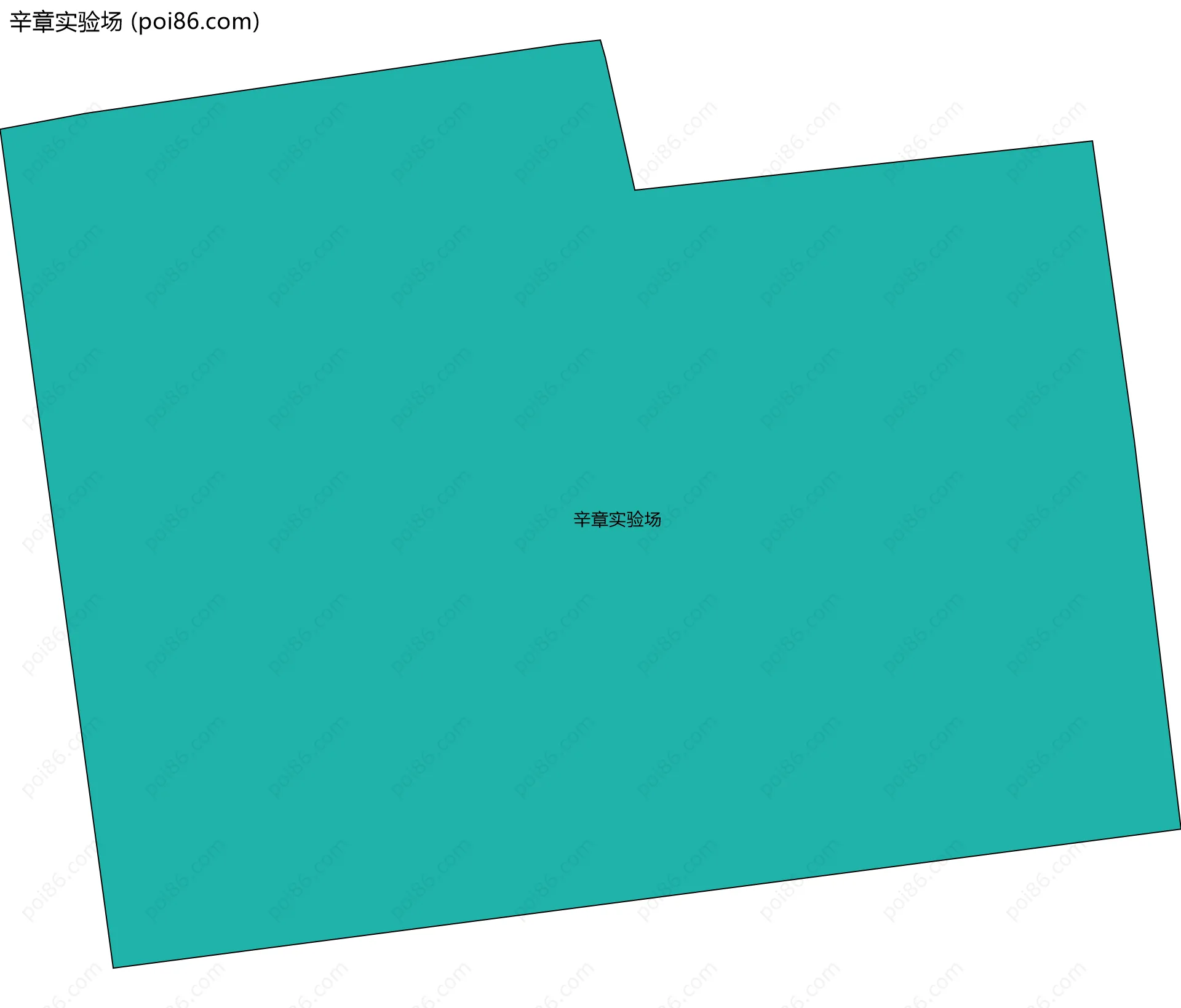 辛章实验场边界地图