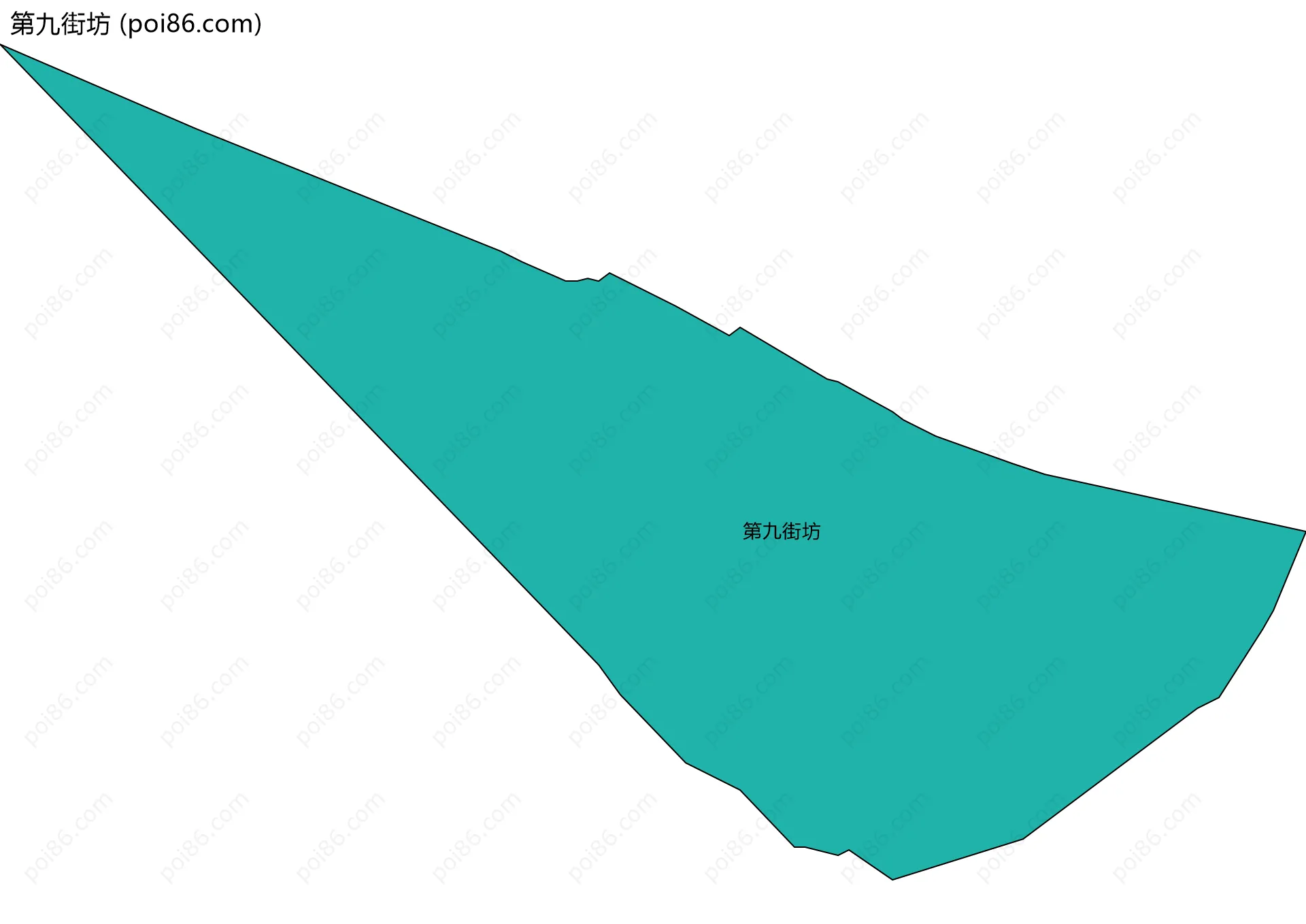 第九街坊边界地图