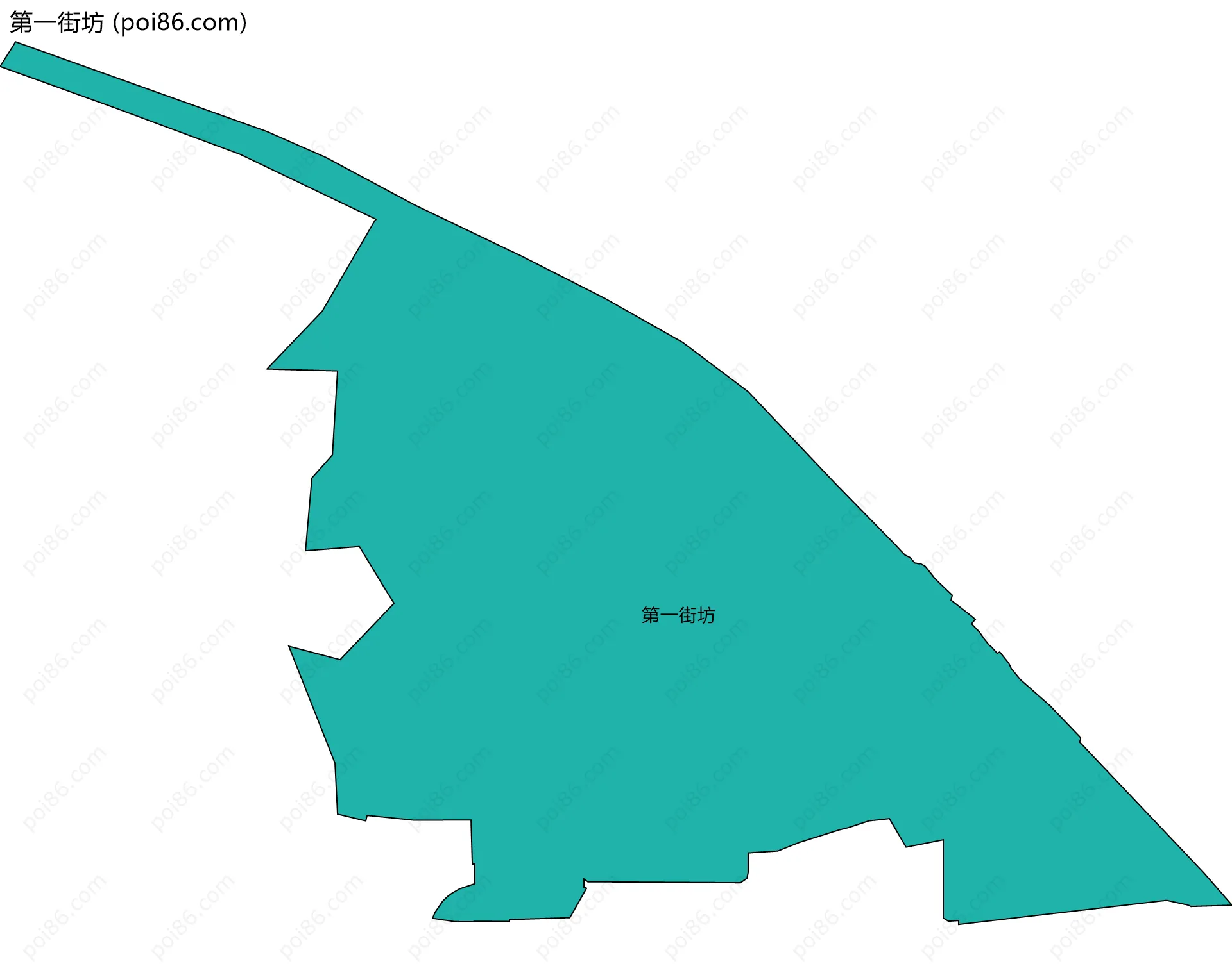 第一街坊边界地图