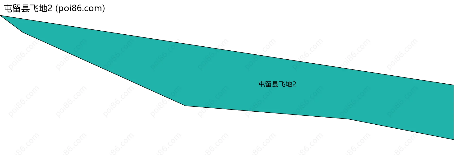 屯留县飞地2边界地图