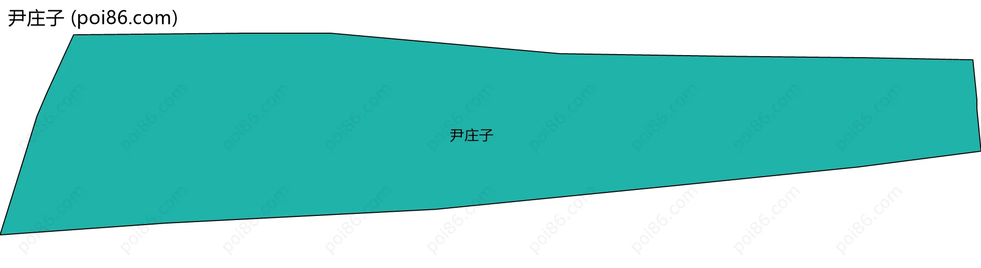 尹庄子边界地图