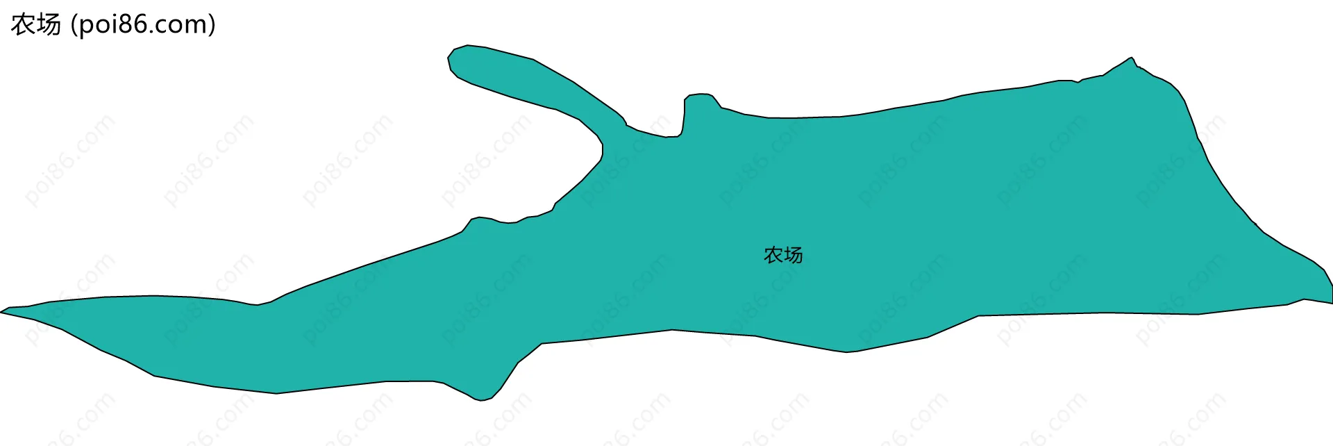 农场边界地图