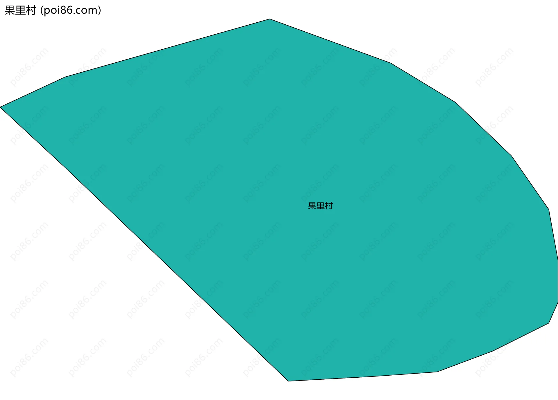 果里村边界地图