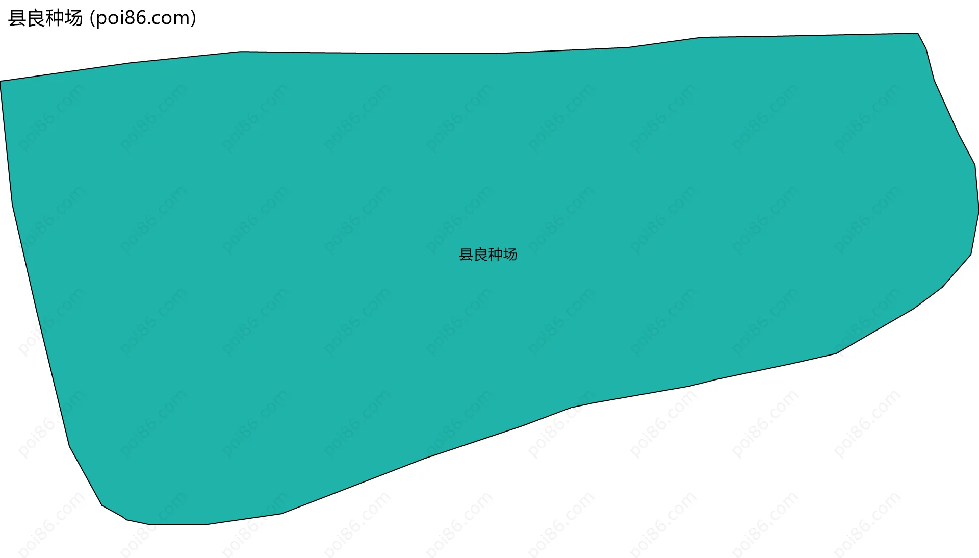 县良种场边界地图