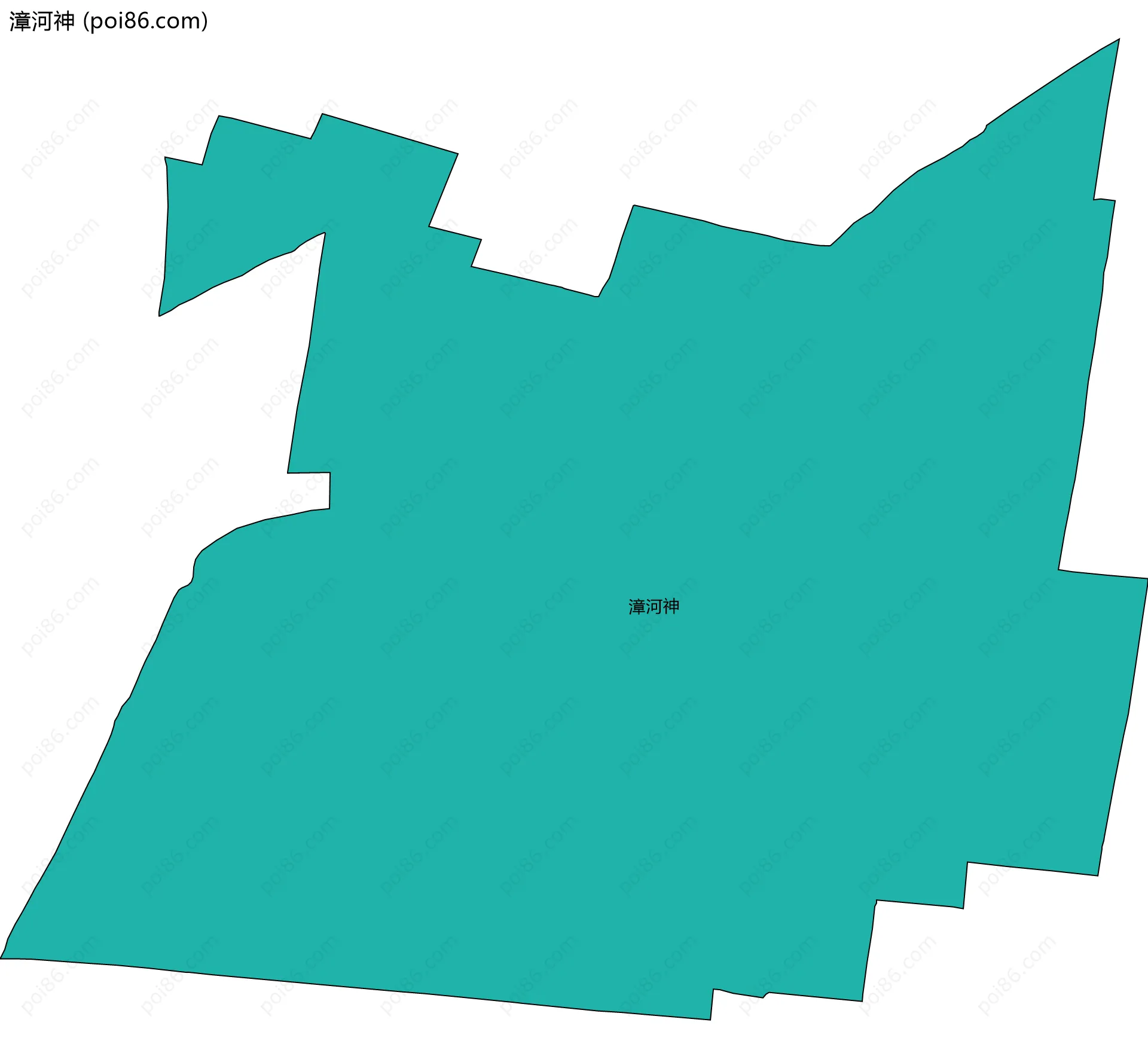 漳河神边界地图