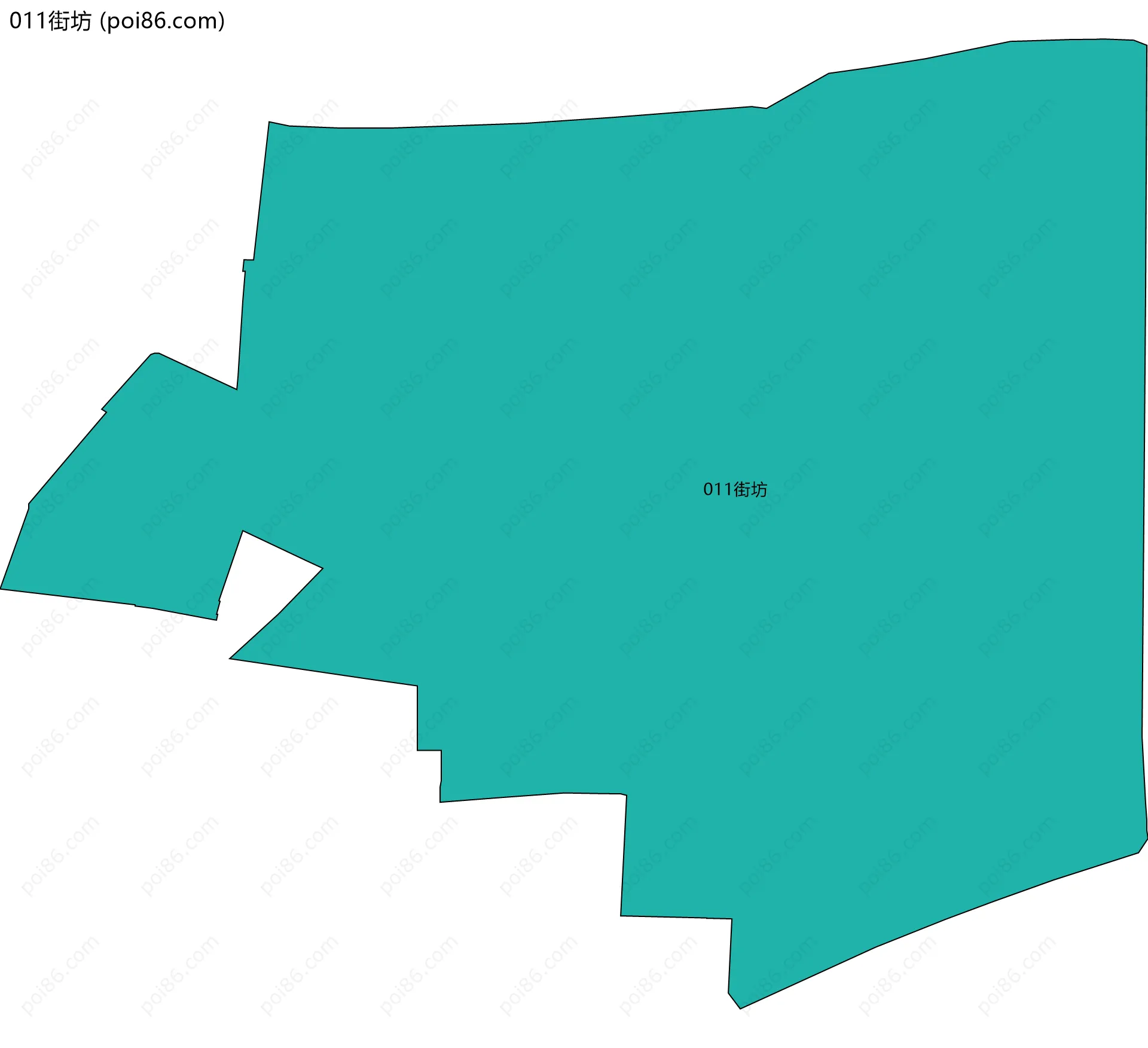 011街坊边界地图