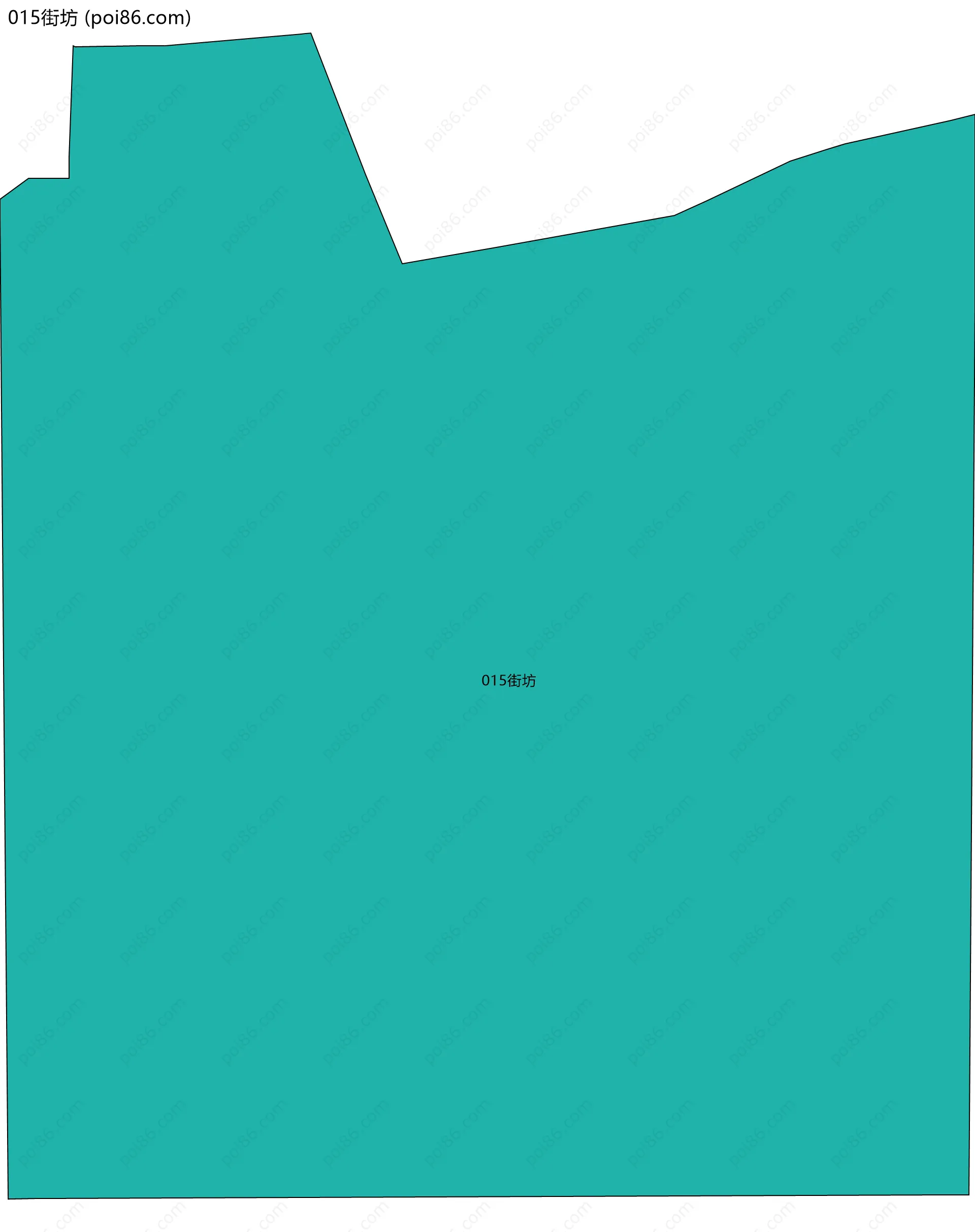 015街坊边界地图