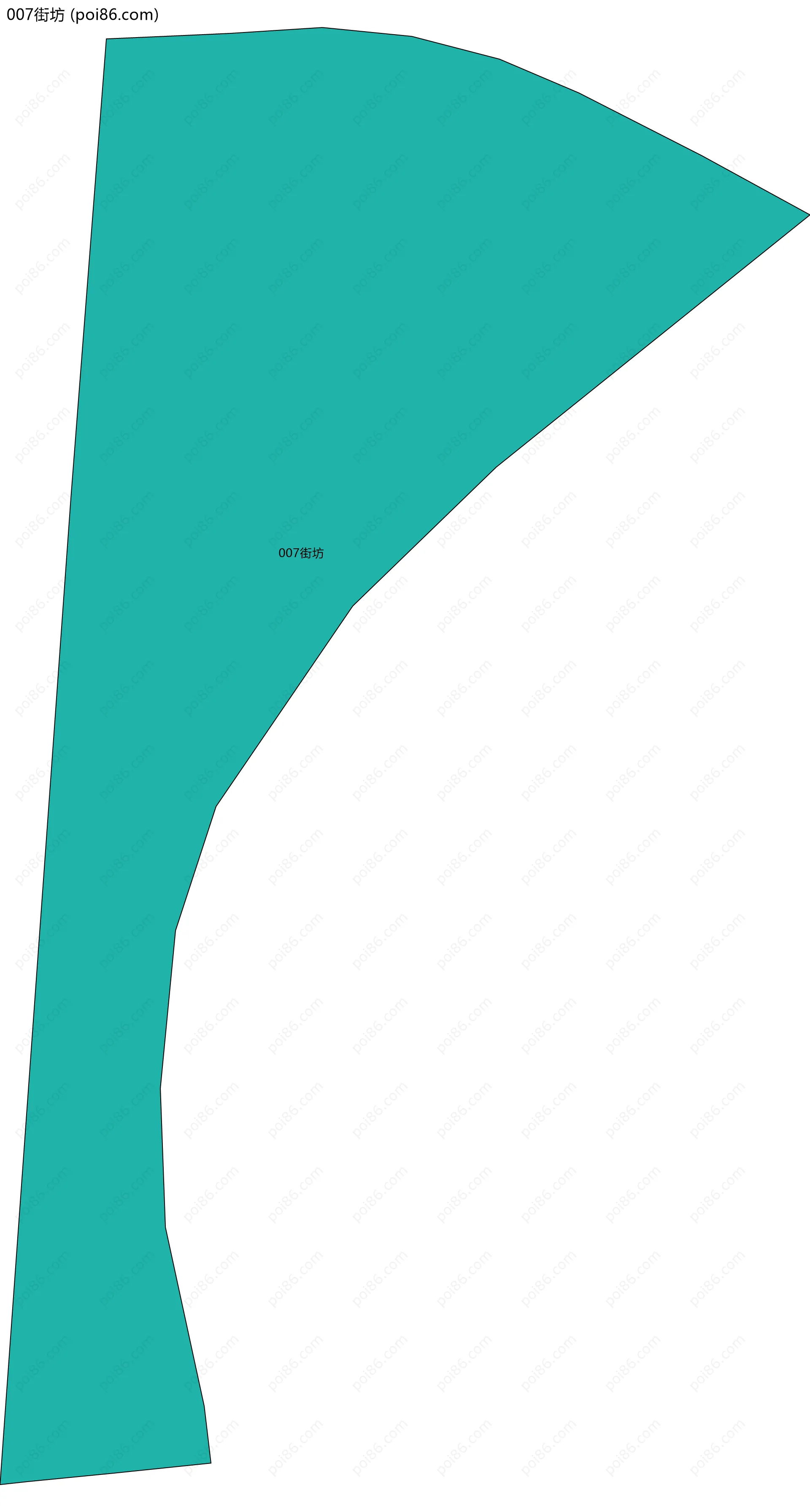 007街坊边界地图