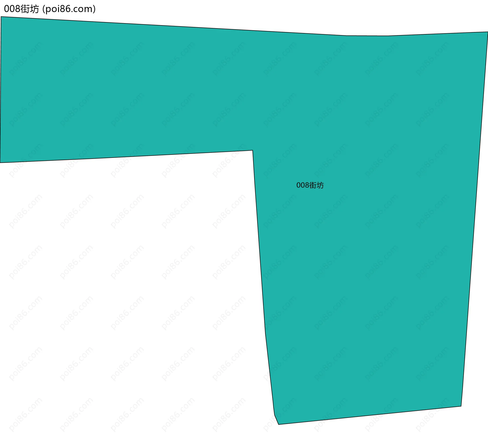 008街坊边界地图