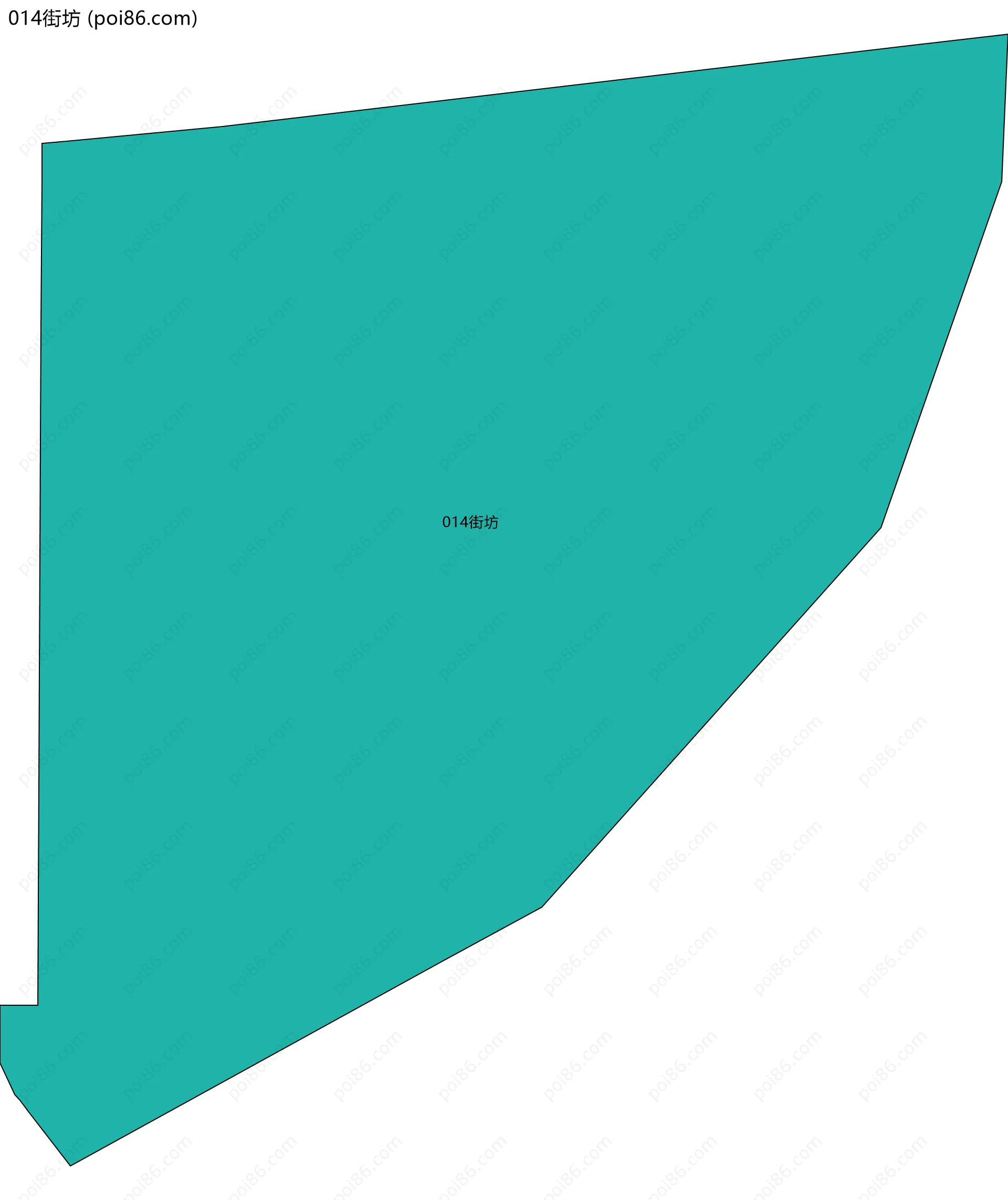 014街坊边界地图