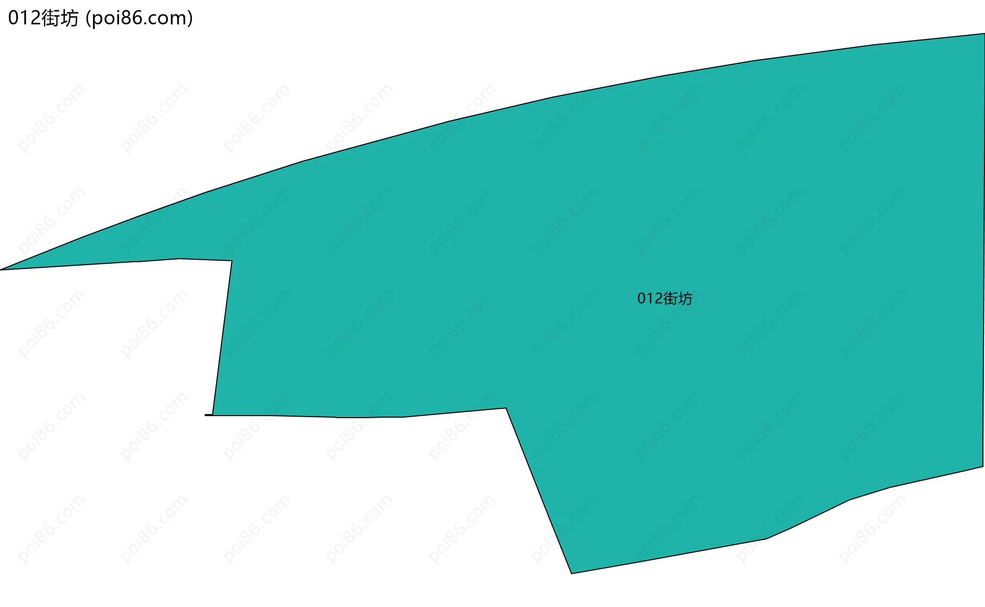 012街坊边界地图