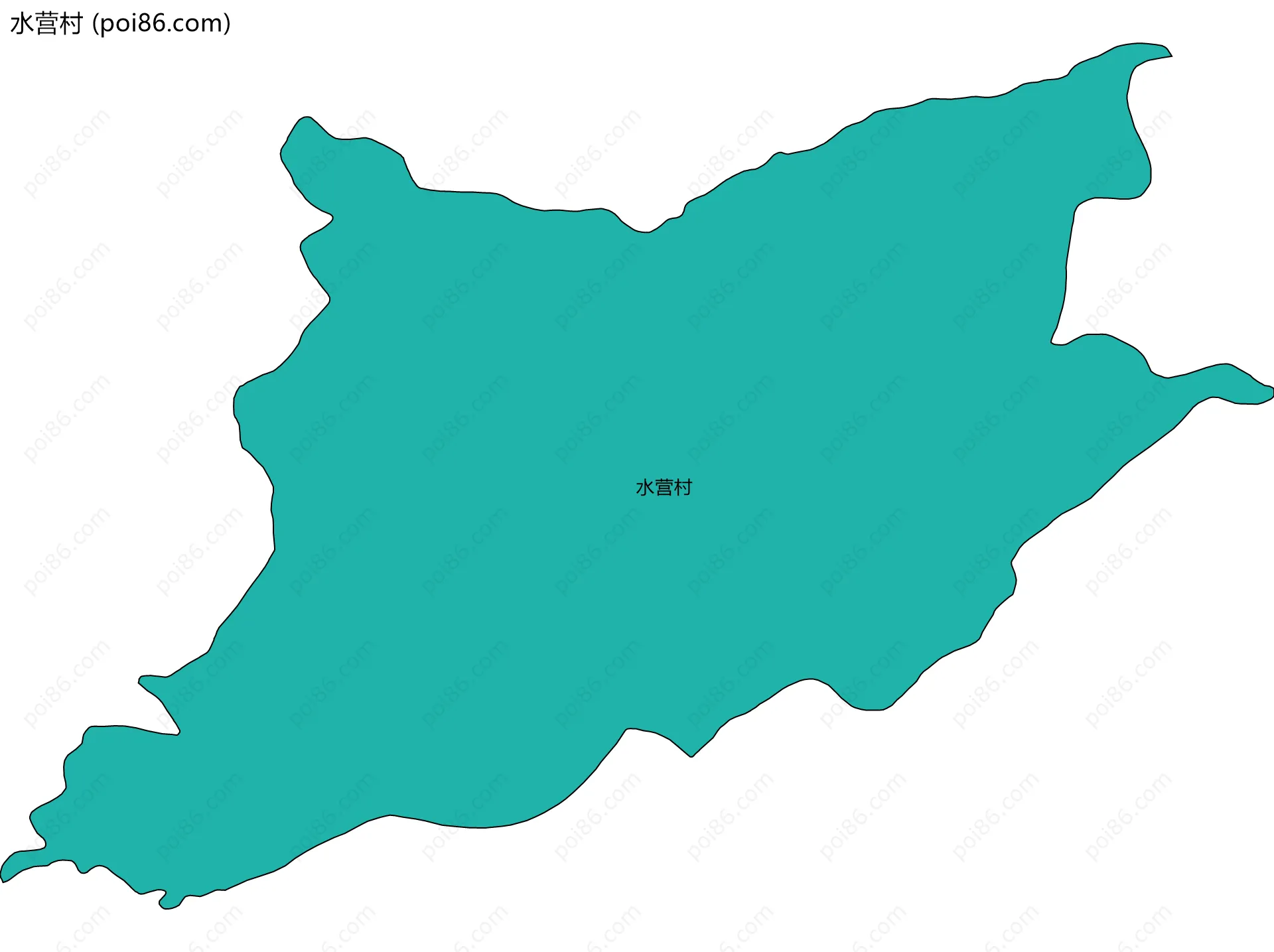 水营村边界地图