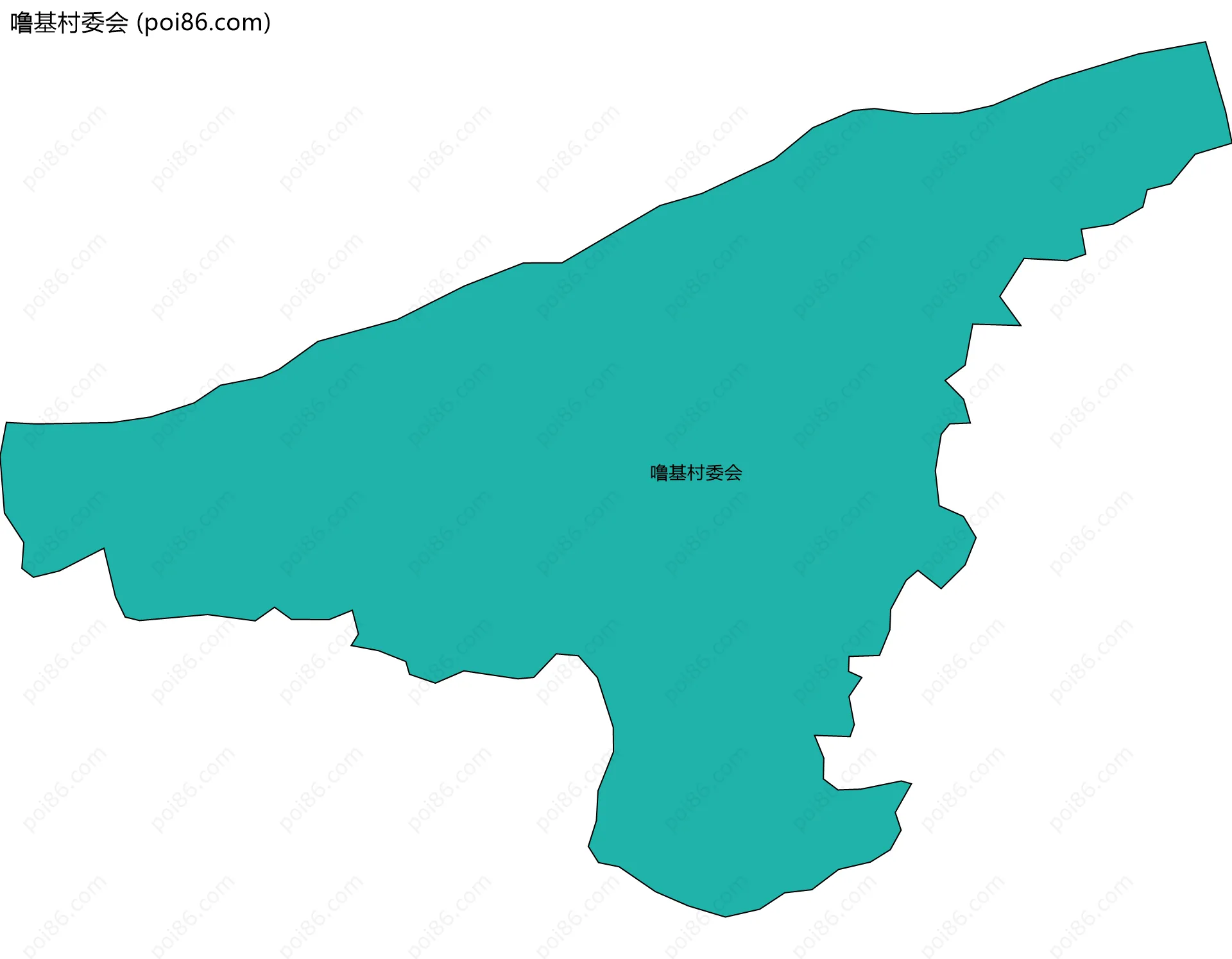 噜基村委会边界地图