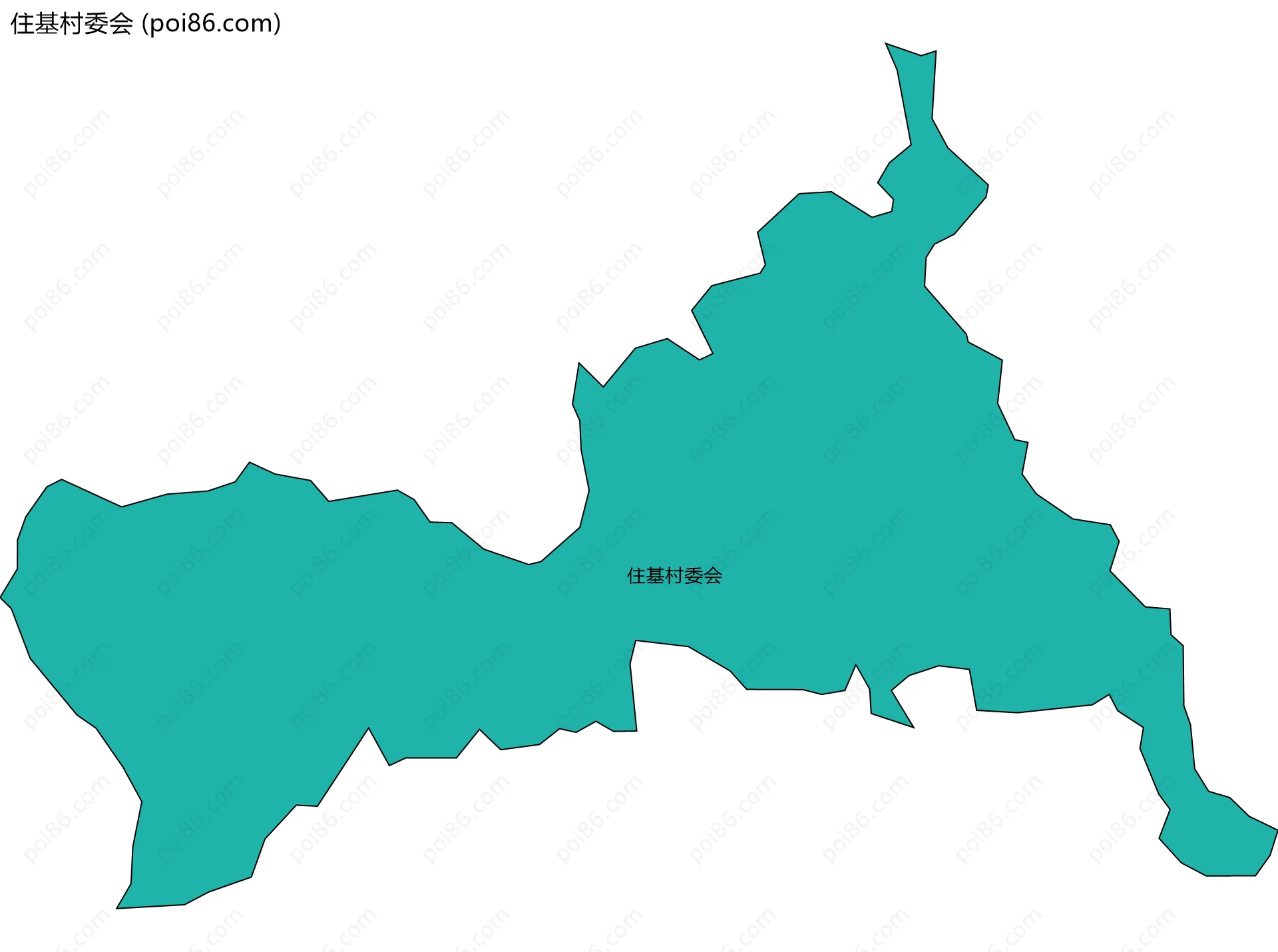 住基村委会边界地图
