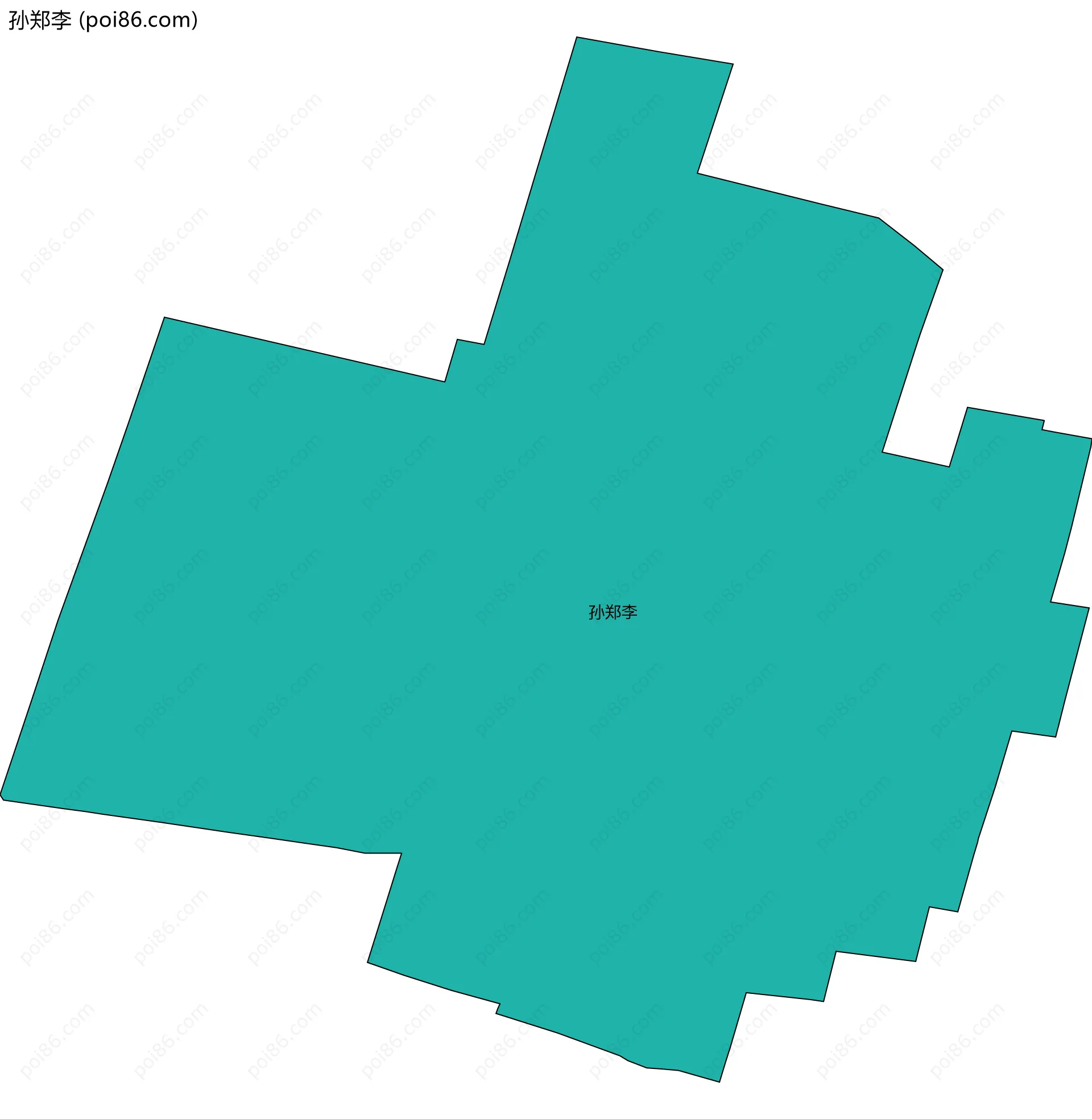 孙郑李边界地图