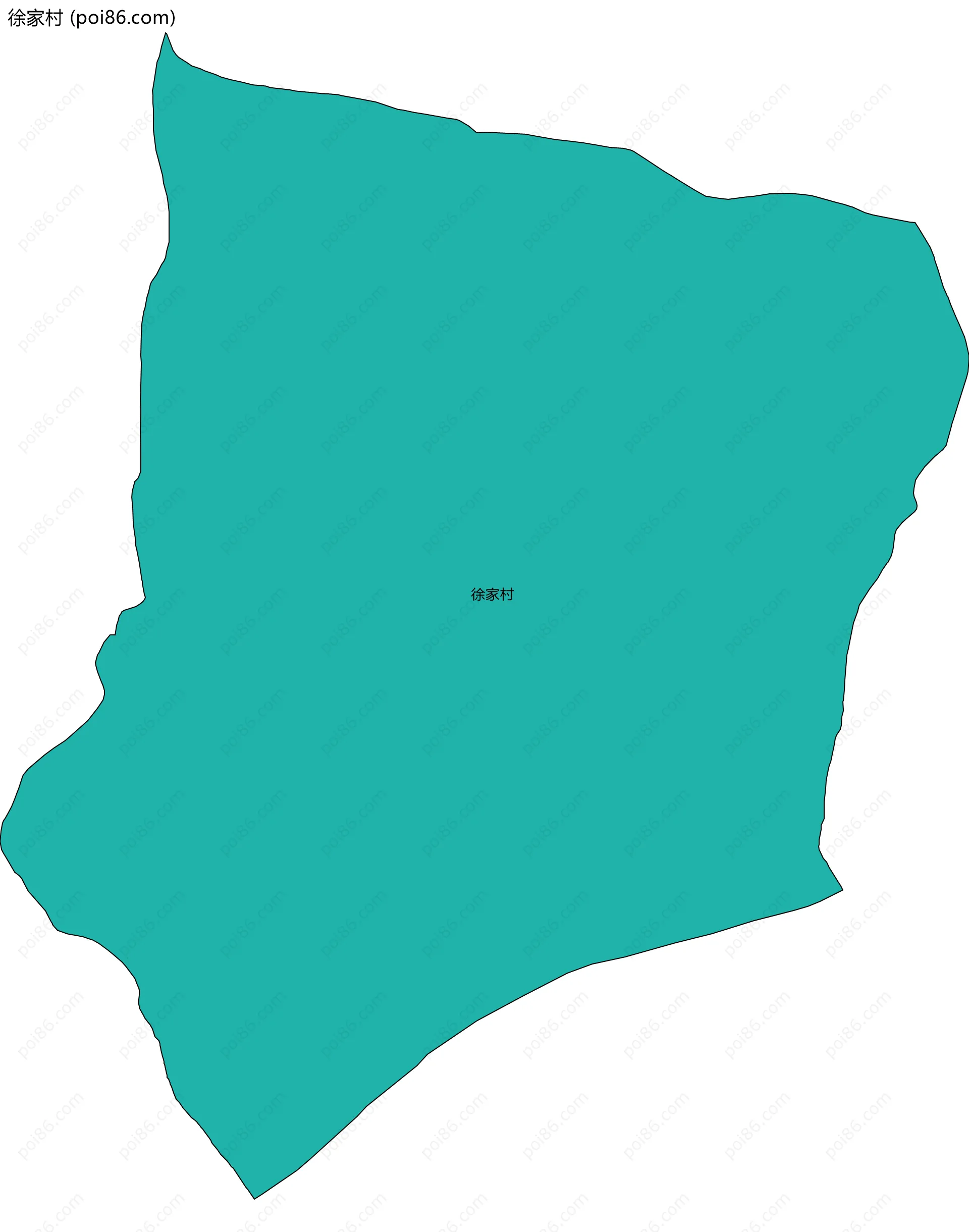 徐家村边界地图