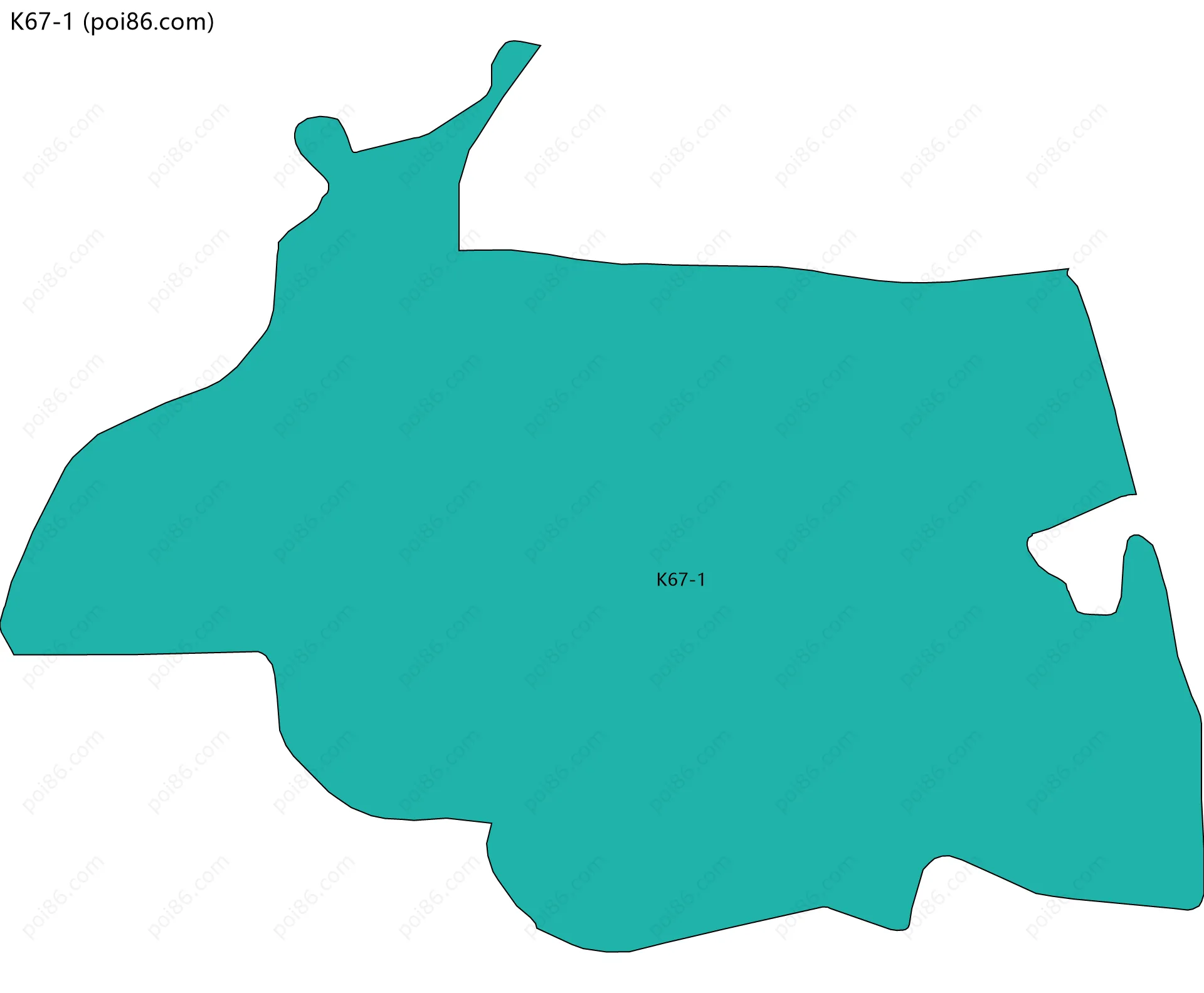 K67-1边界地图