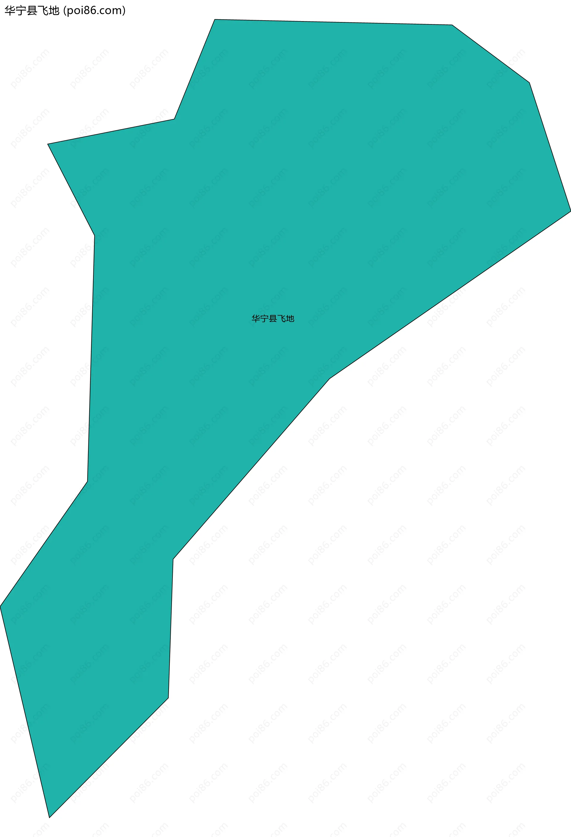 华宁县飞地边界地图