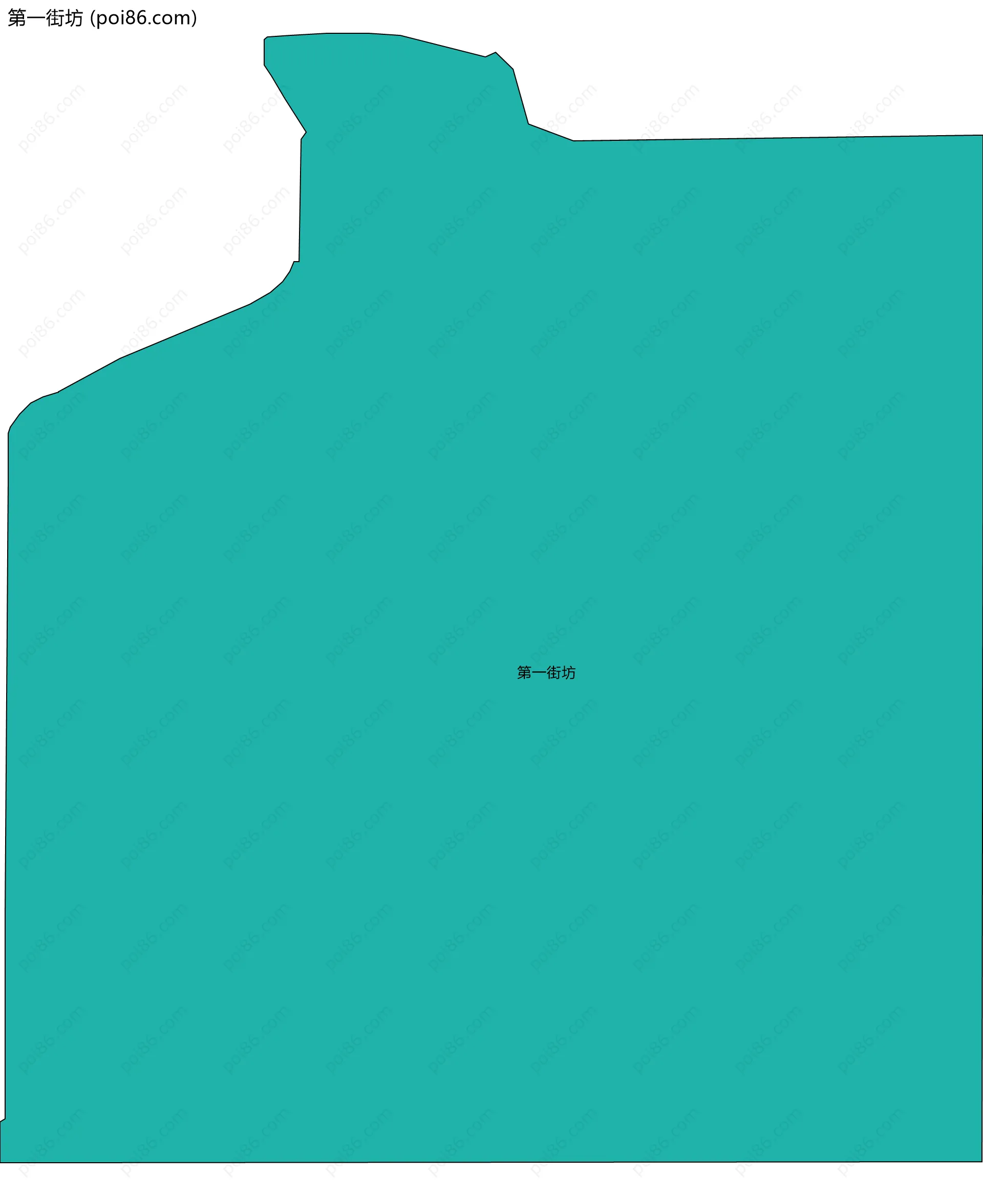 第一街坊边界地图