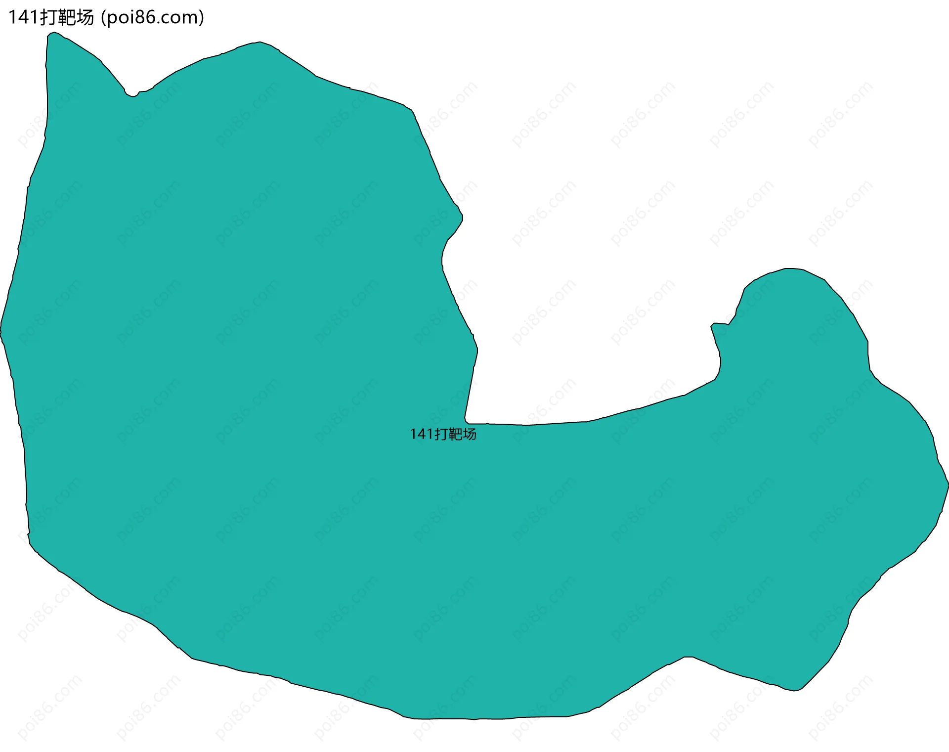 141打靶场边界地图
