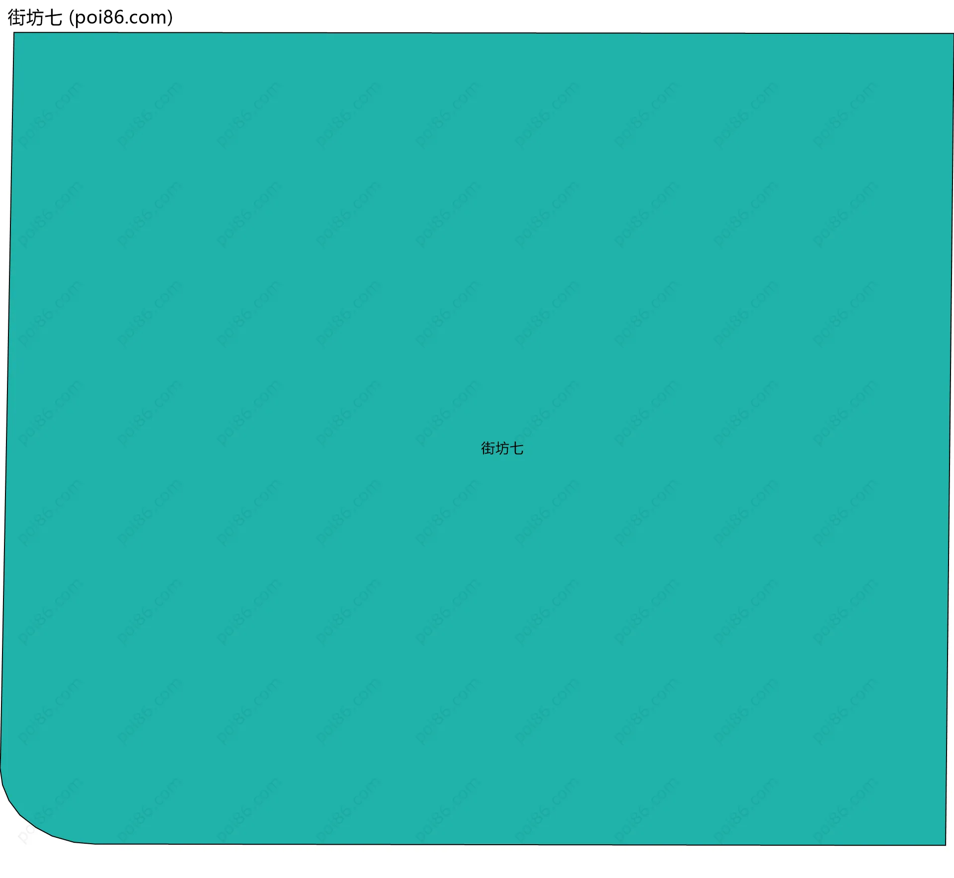 街坊七边界地图