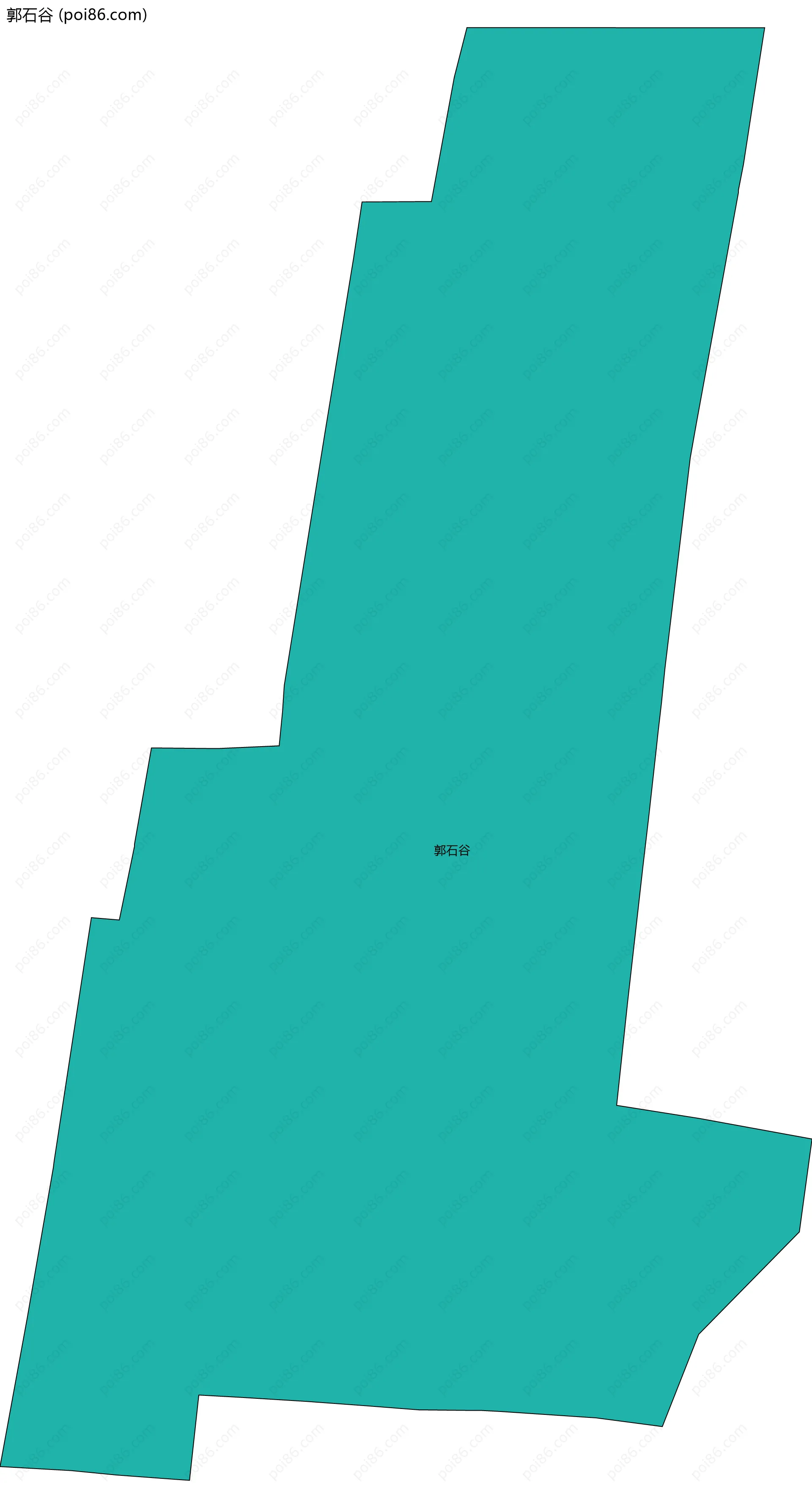 郭石谷边界地图